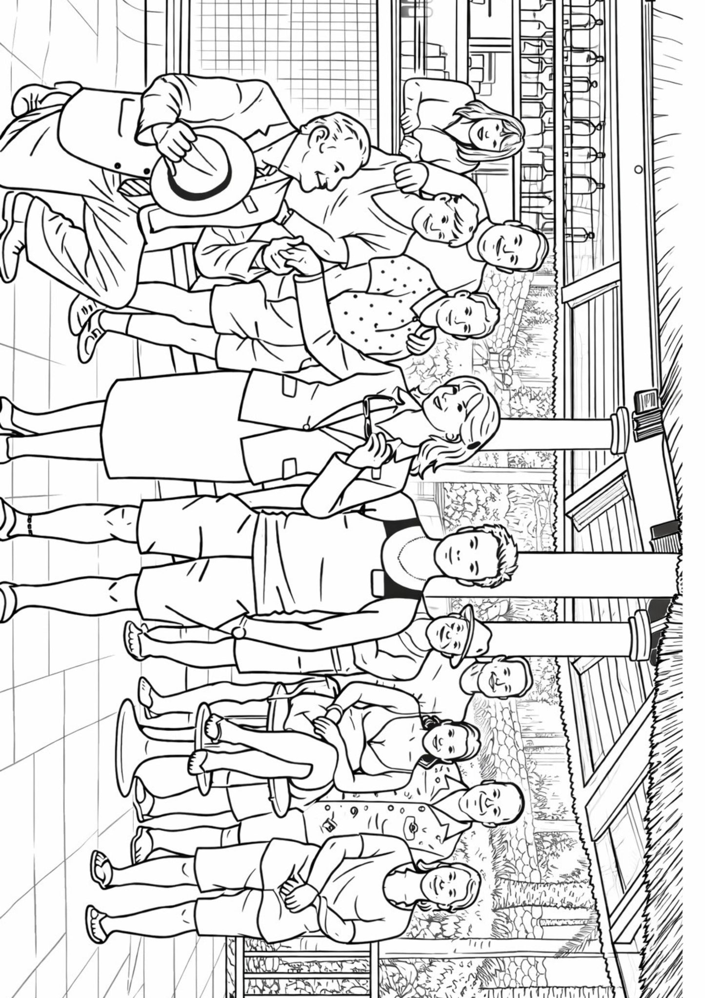Benidorm Colouring Book