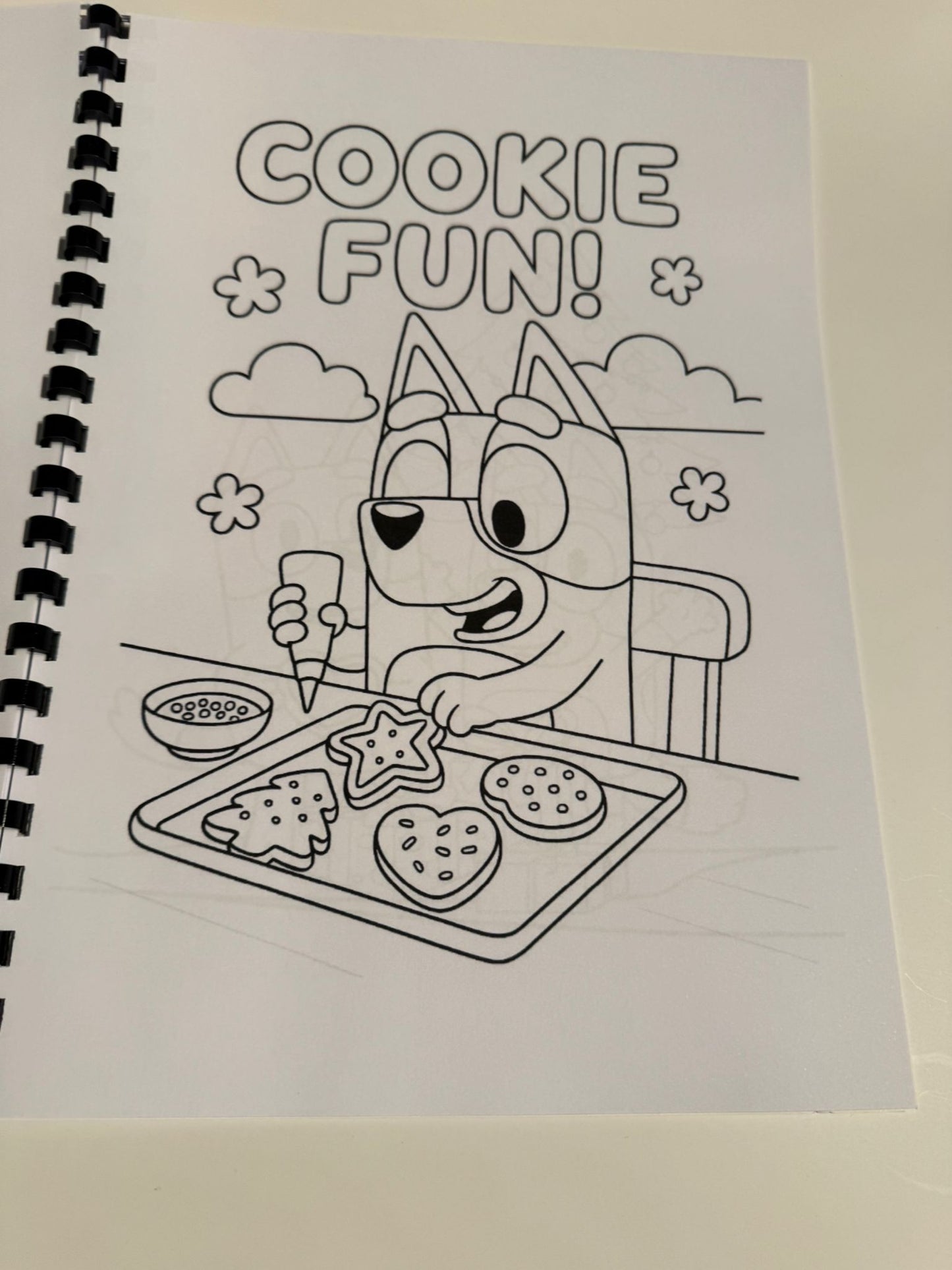 Bluey Christmas Colouring Book