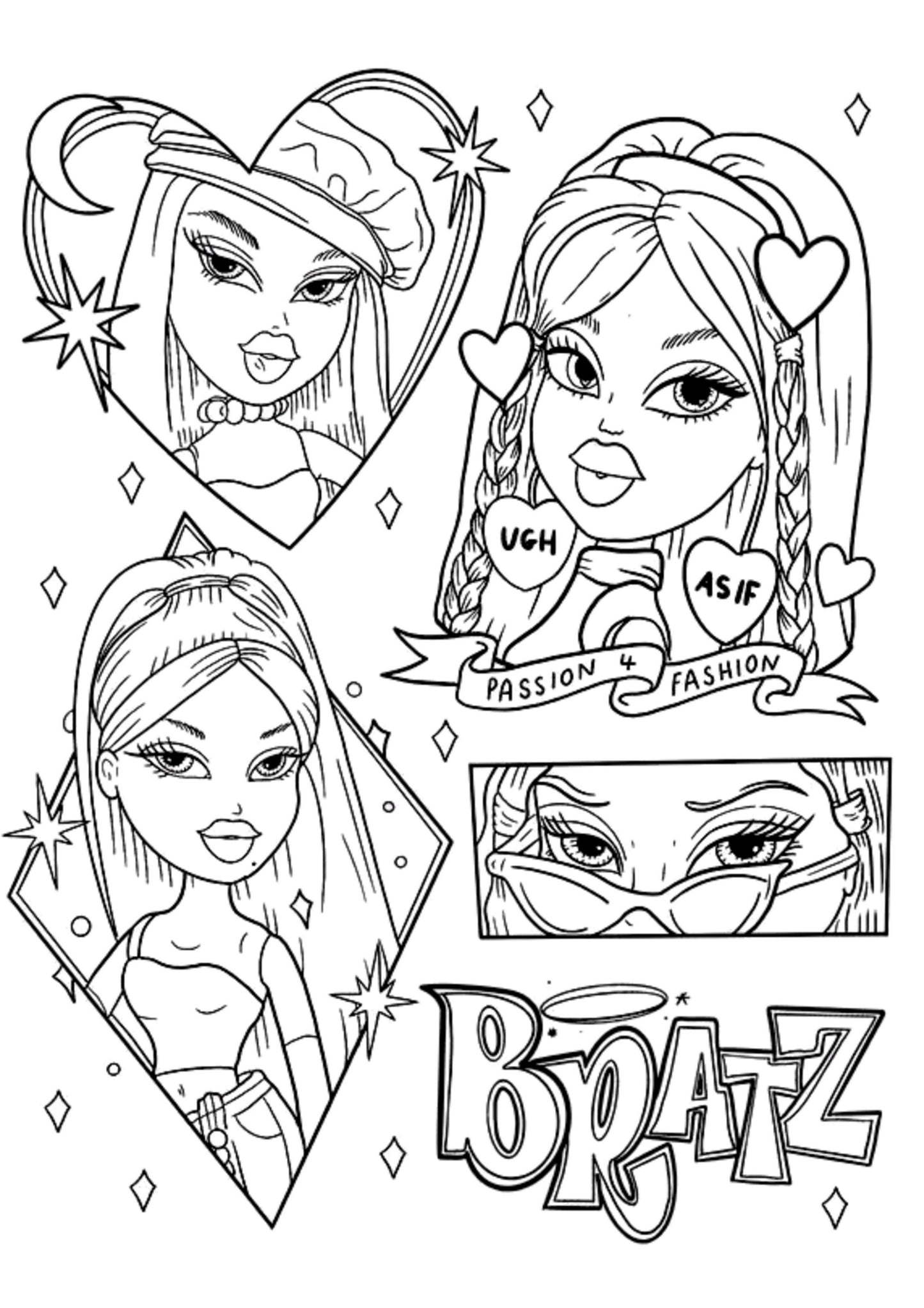Bratz Colouring Book