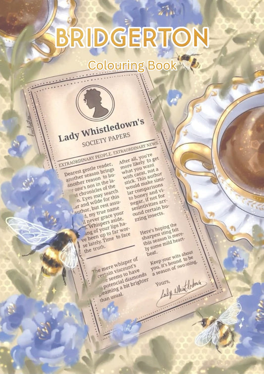 Bridgerton Colouring Book