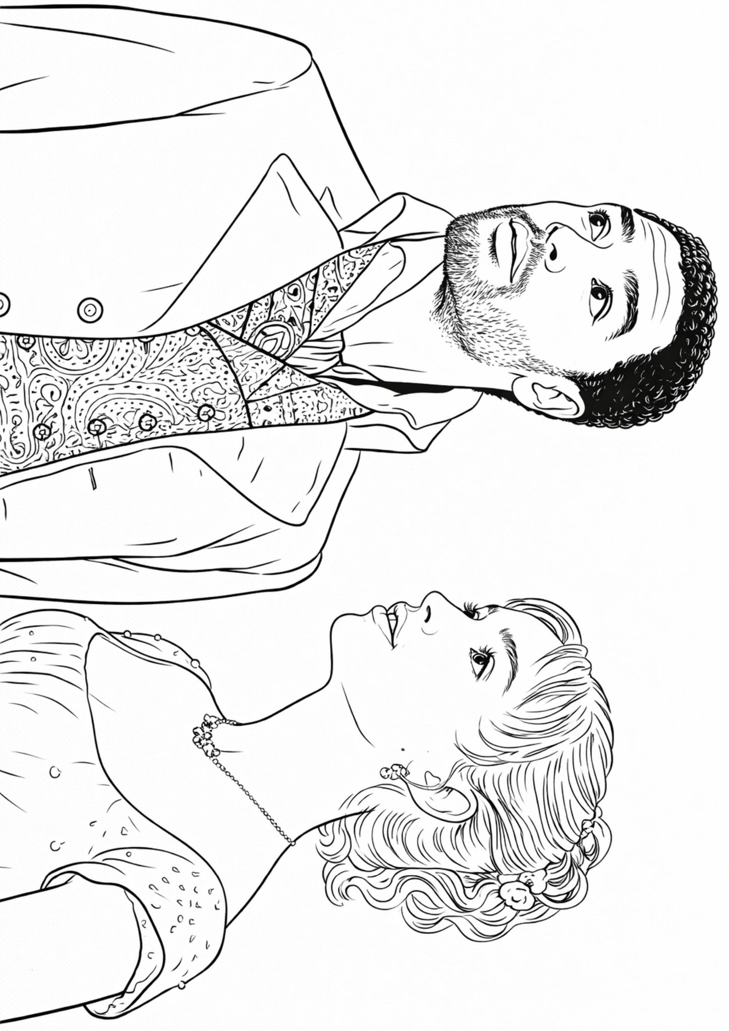 Bridgerton Colouring Book