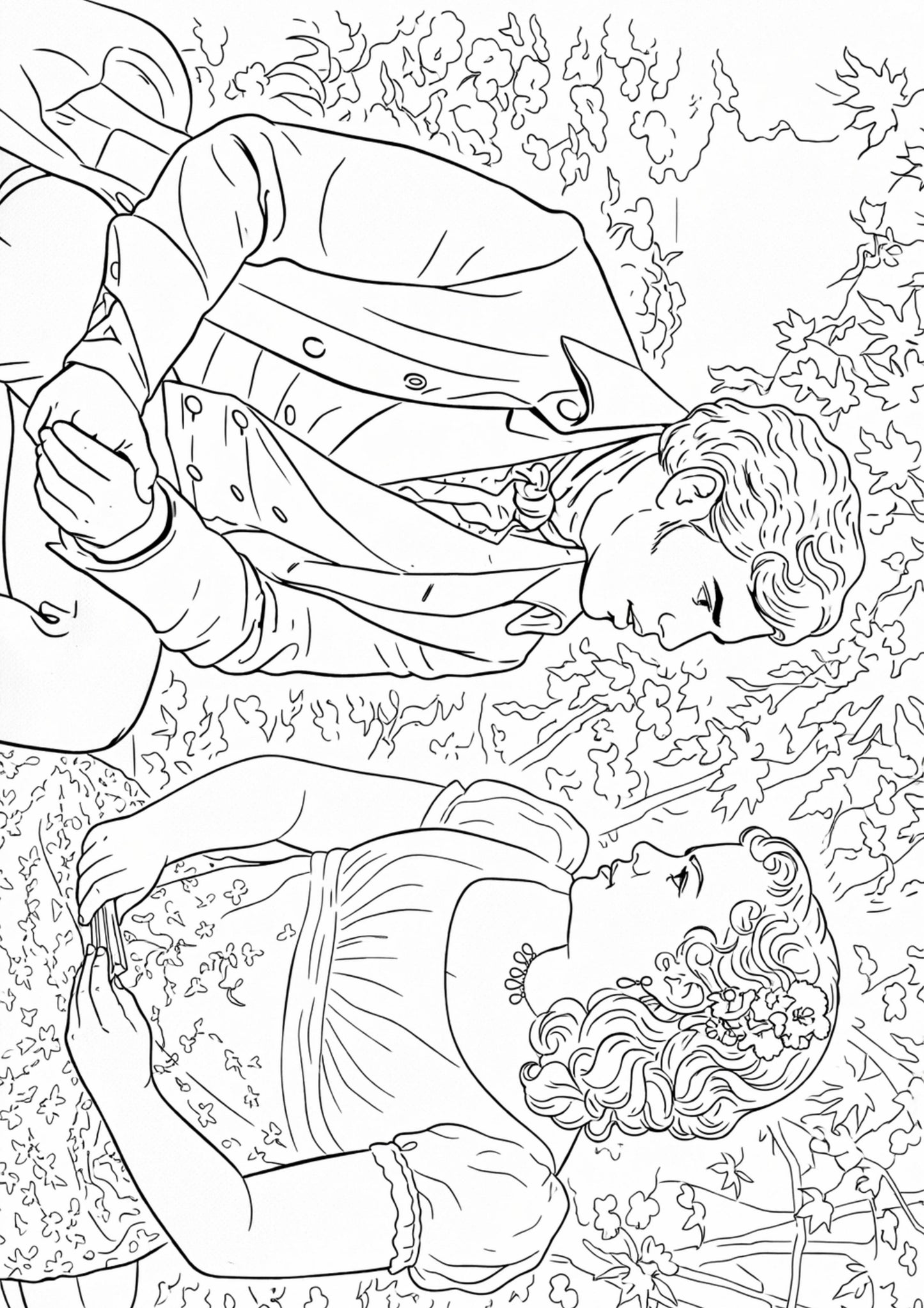 Bridgerton Colouring Book
