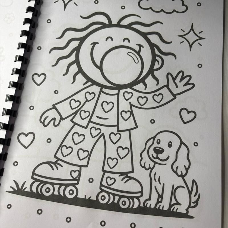 Bubble Gum Colouring Book