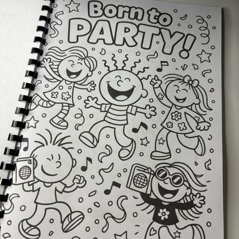 Bubble Gum Colouring Book