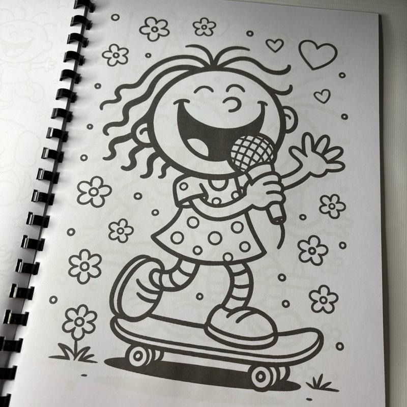 Bubble Gum Colouring Book