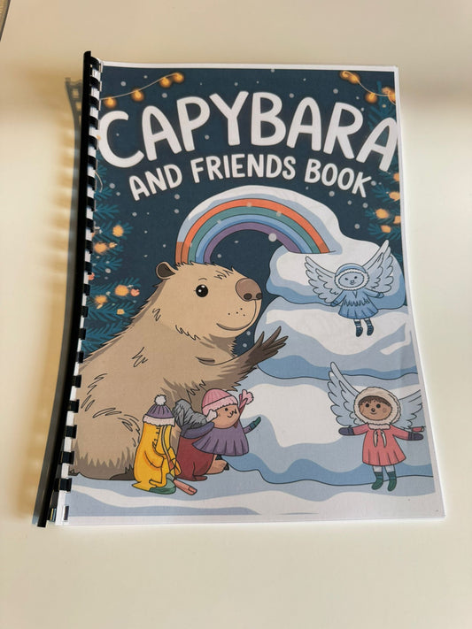 Capybara Colouring Book