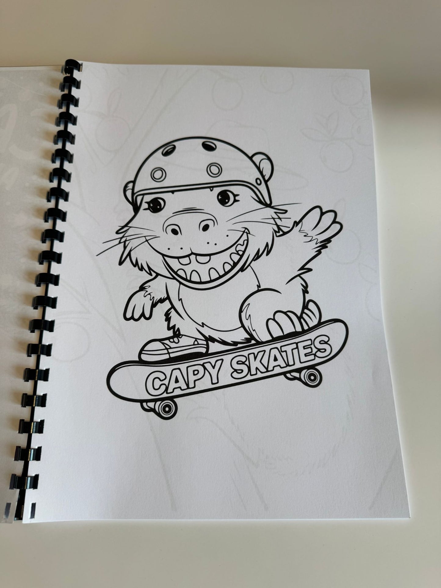 Capybara Colouring Book