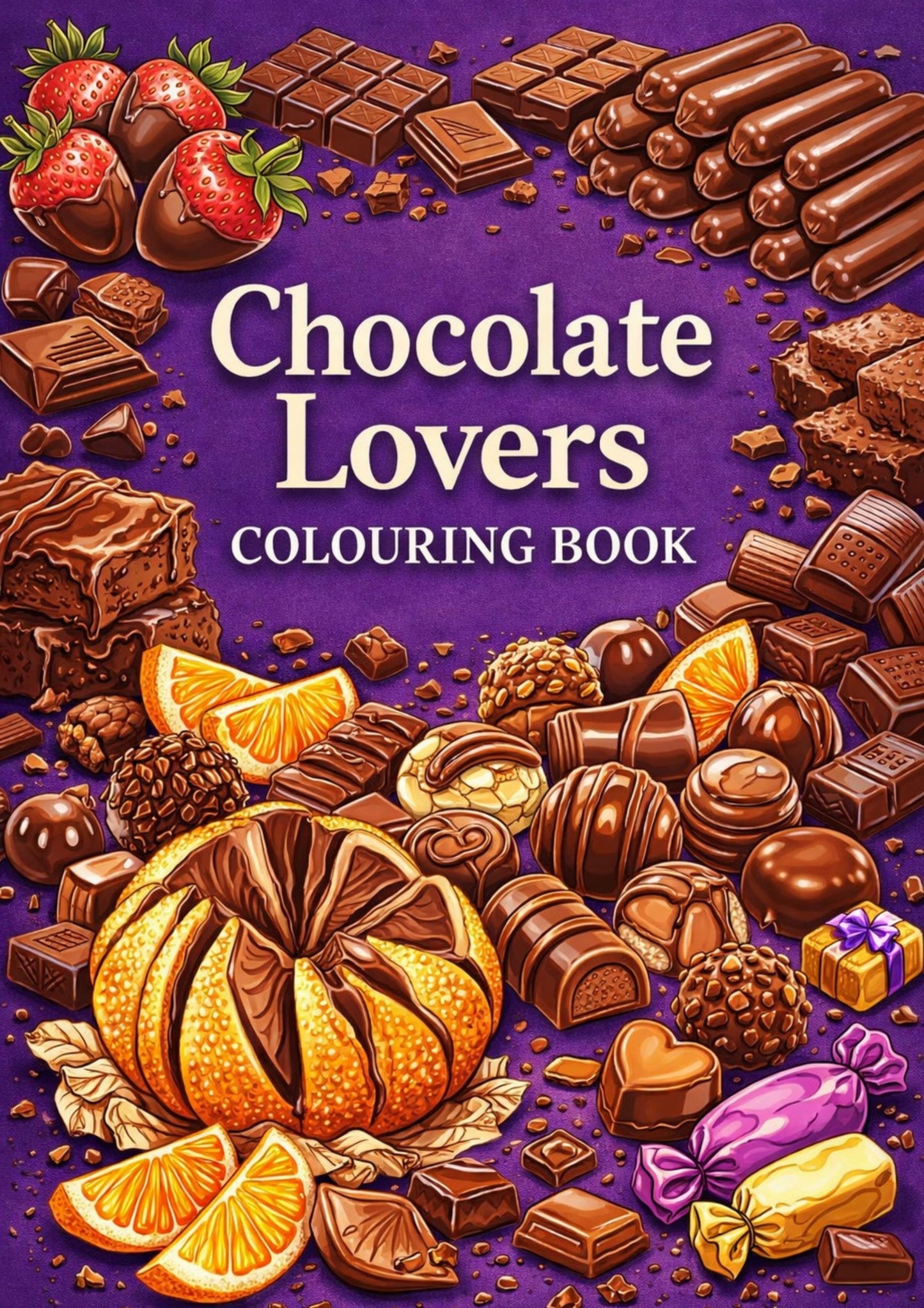 Chocolate Coluring Book
