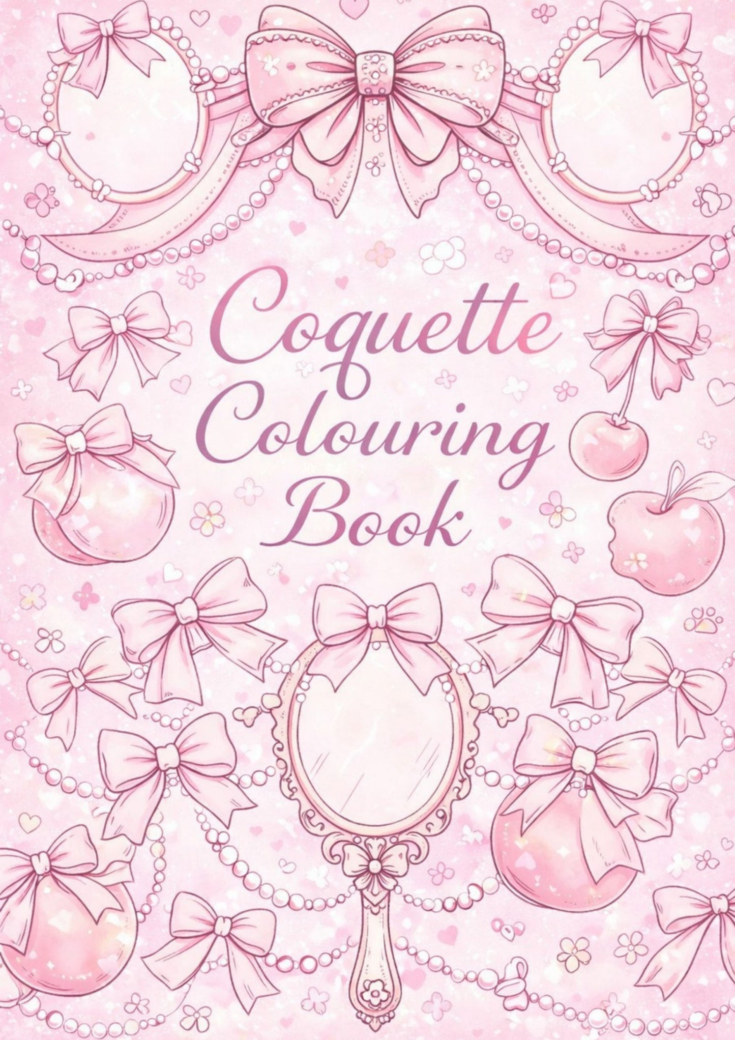 Coquette Bow Colouring Book