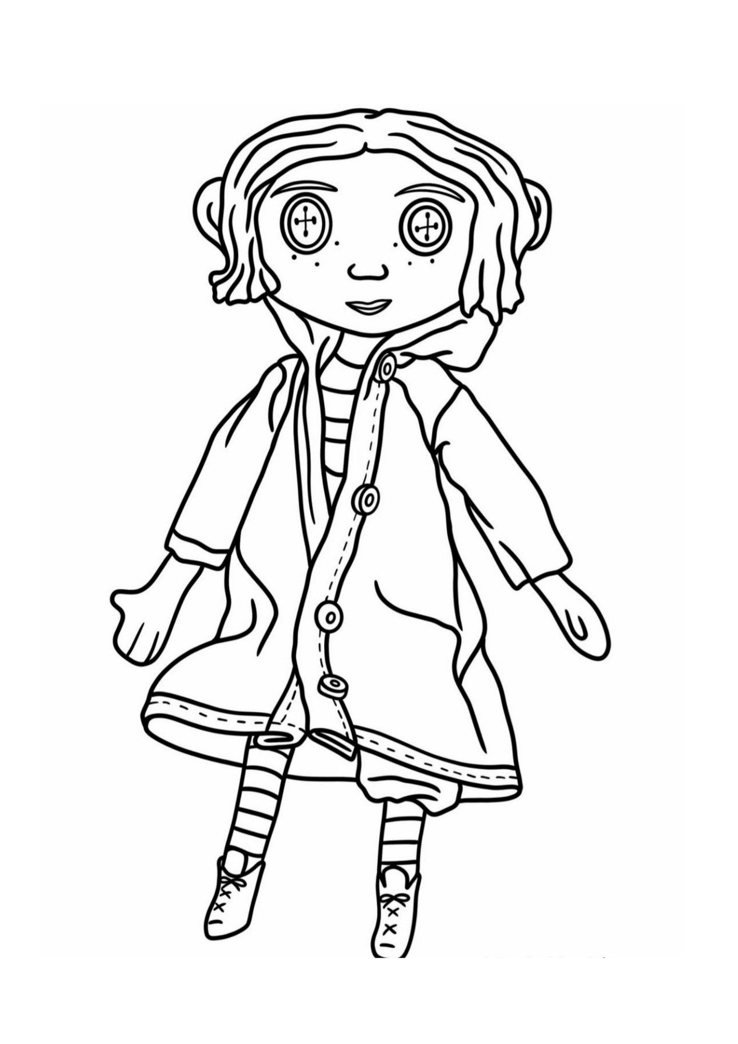 Coraline Colouring Book