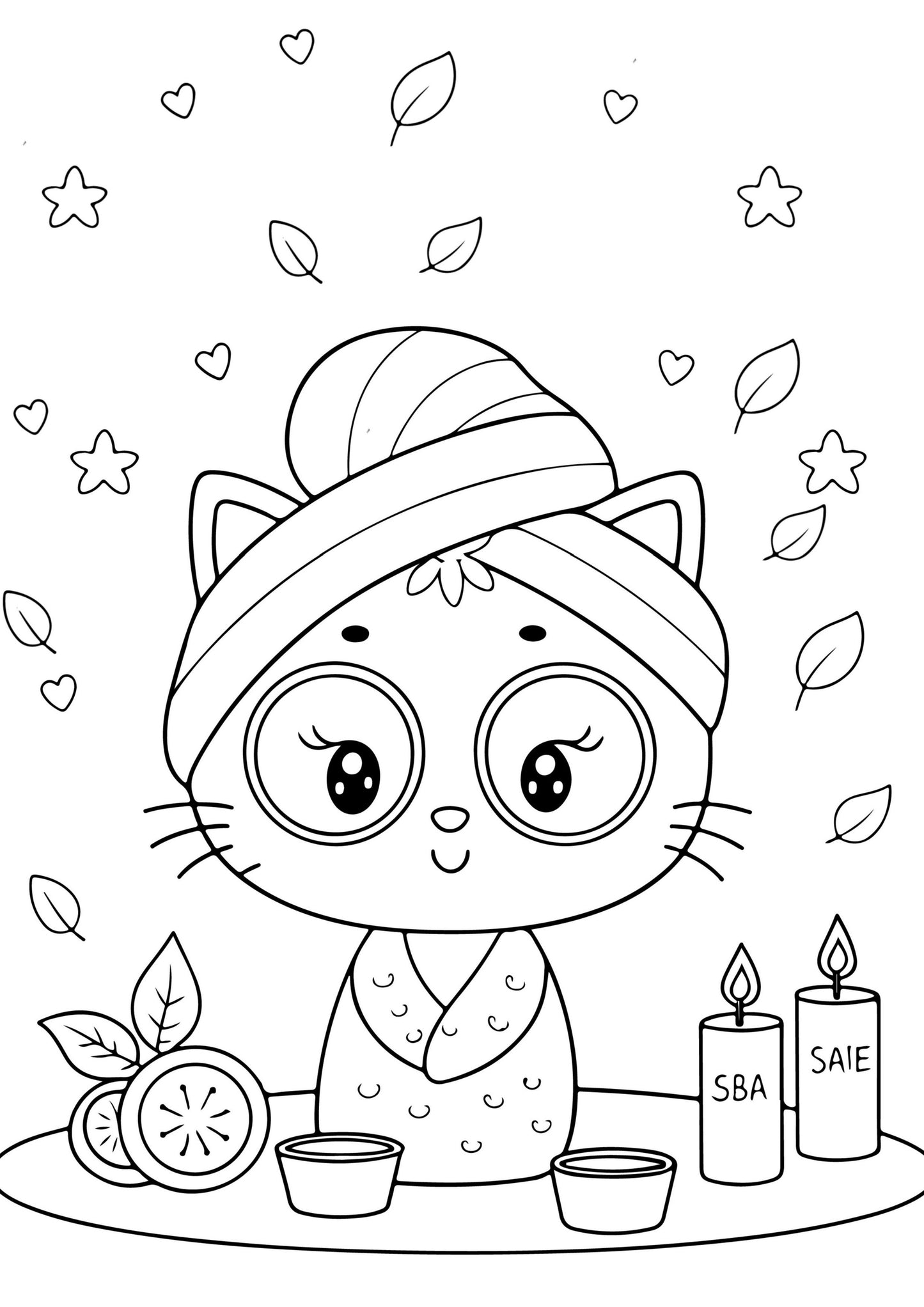Cosy Girl Colouring Book