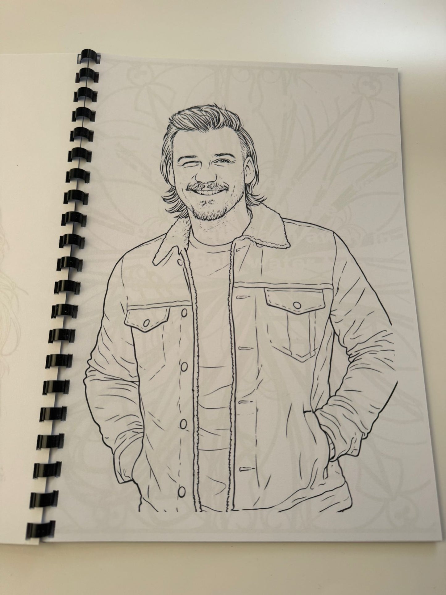 Country Music Colouring Book