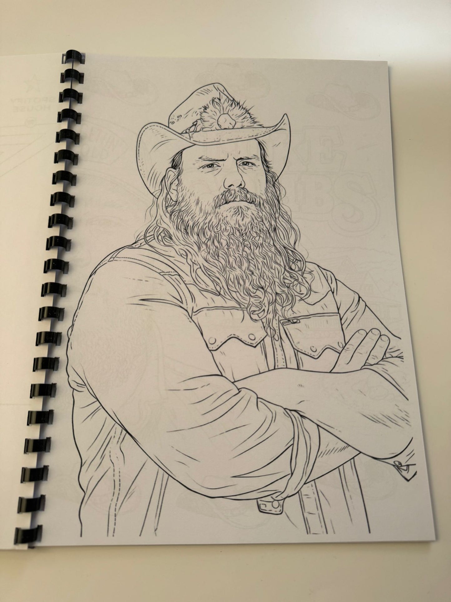 Country Music Colouring Book