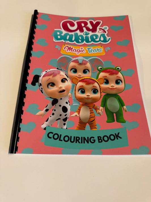 Cry Babies Colouring Book