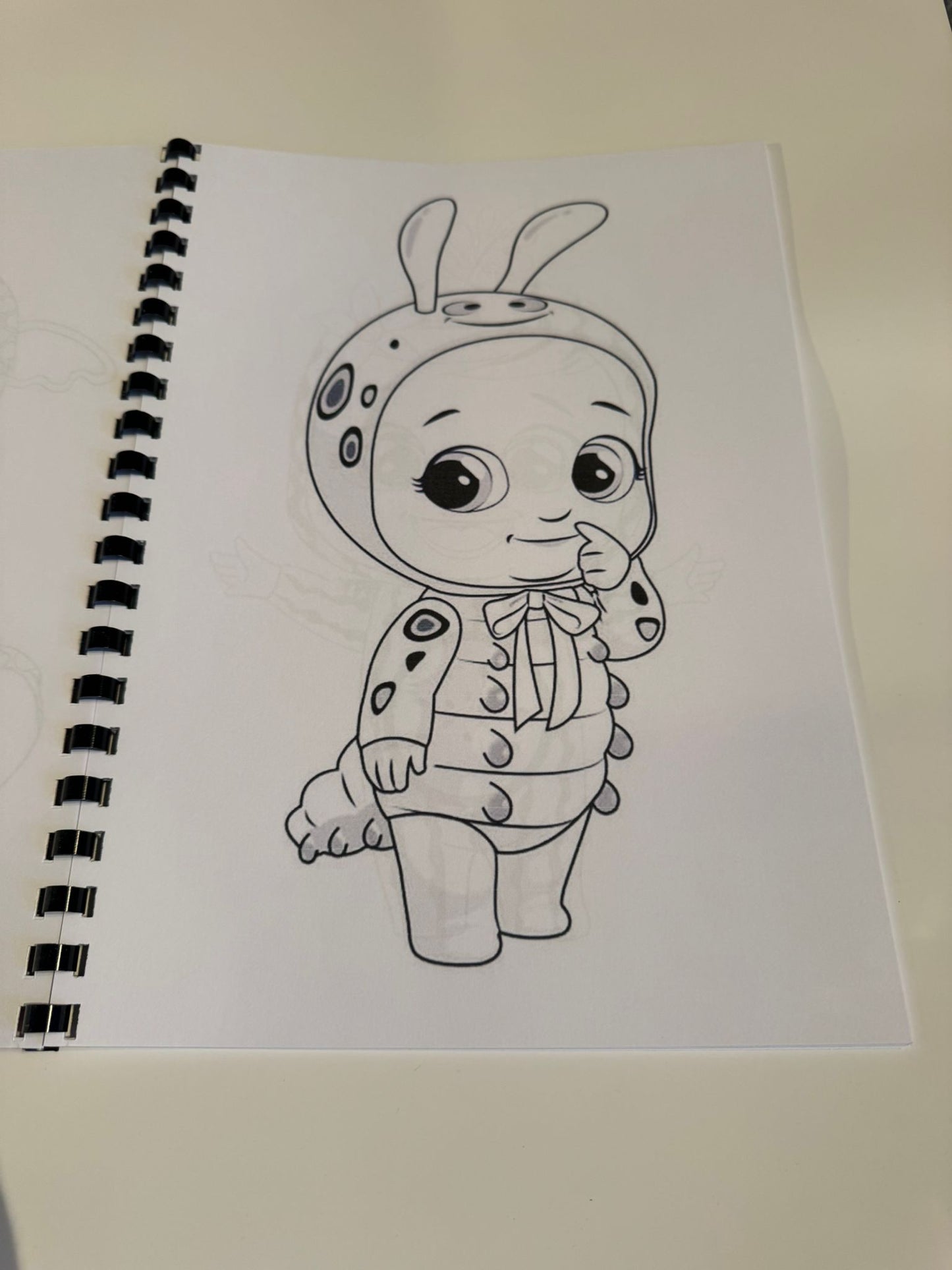 Cry Babies Colouring Book