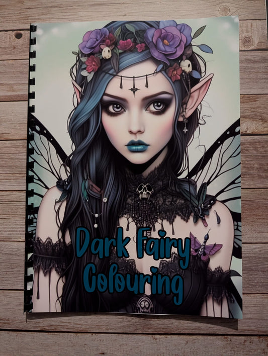 Dark Fairy Colouring Book