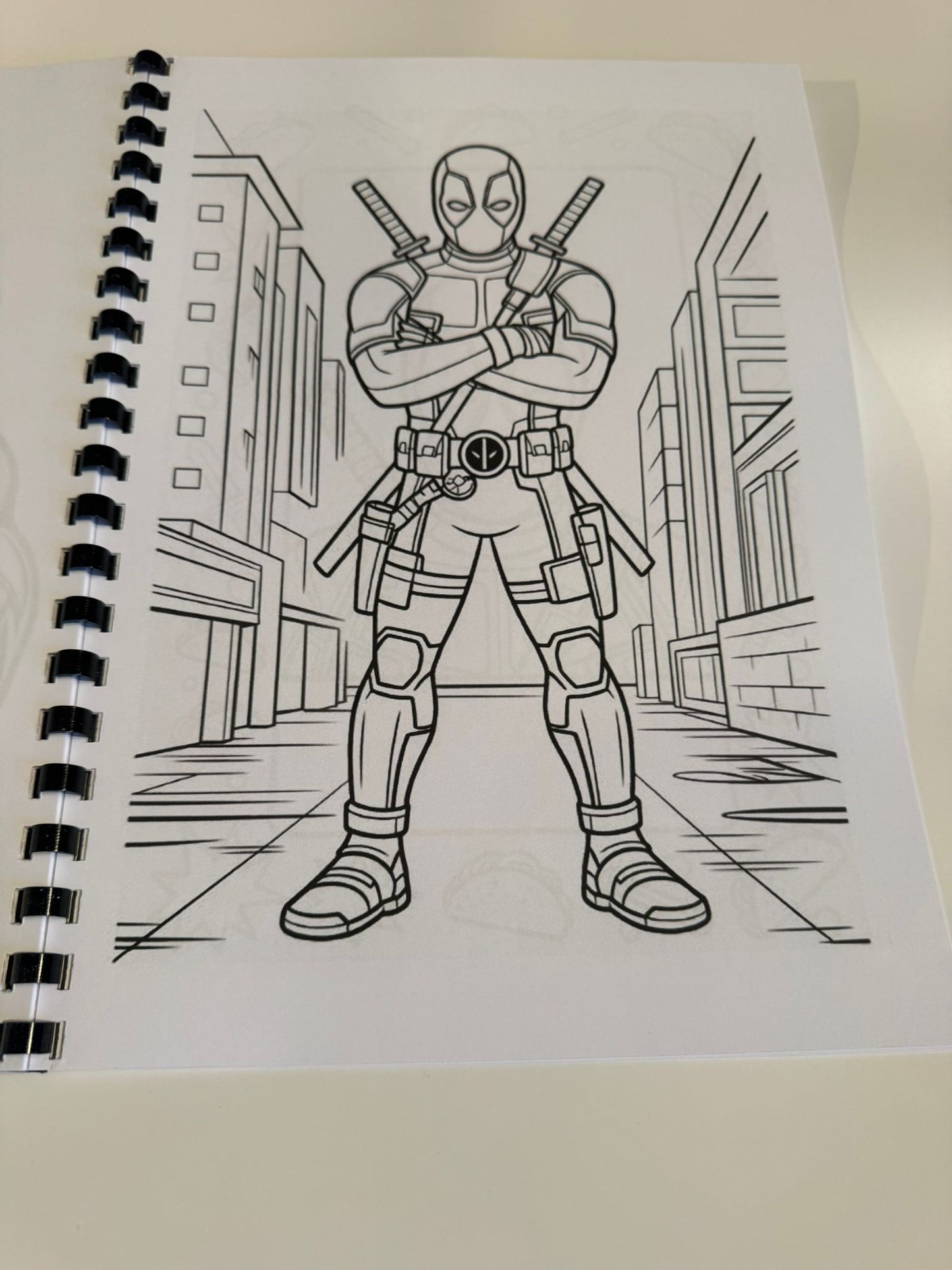 Deadpool & Wolverine Colouring Book