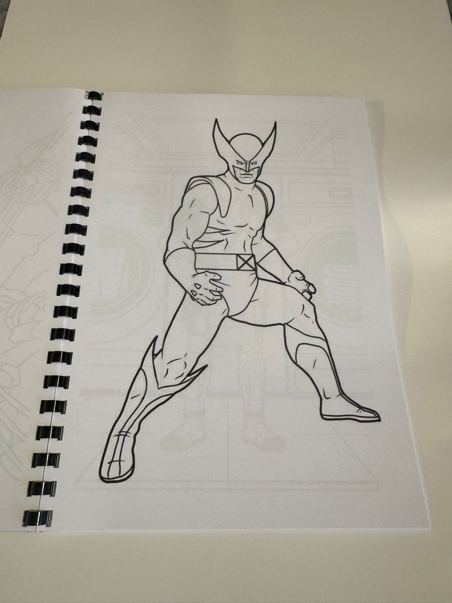Deadpool & Wolverine Colouring Book