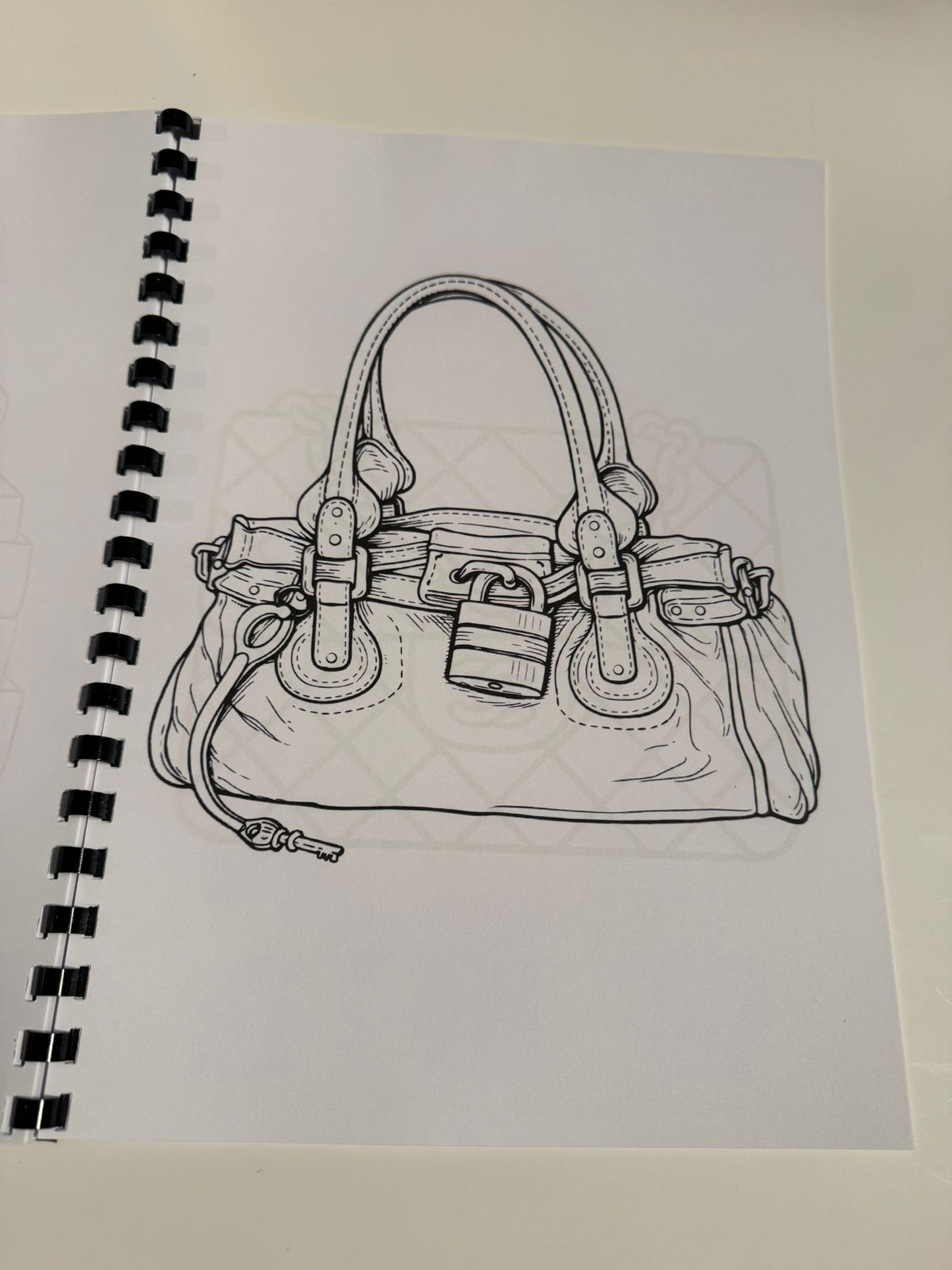 Designer Bags & Logo's Colouring Book