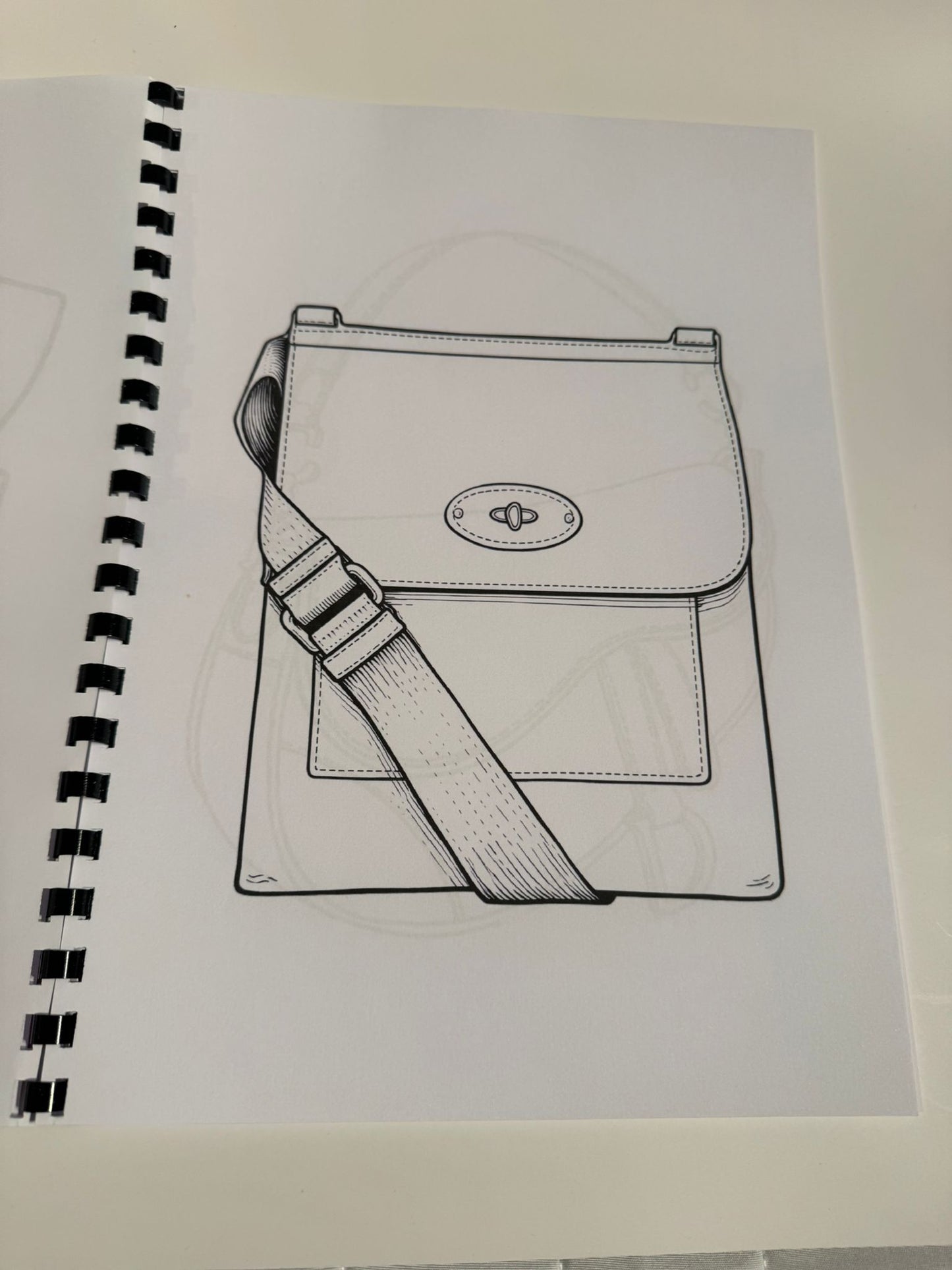 Designer Bags & Logo's Colouring Book