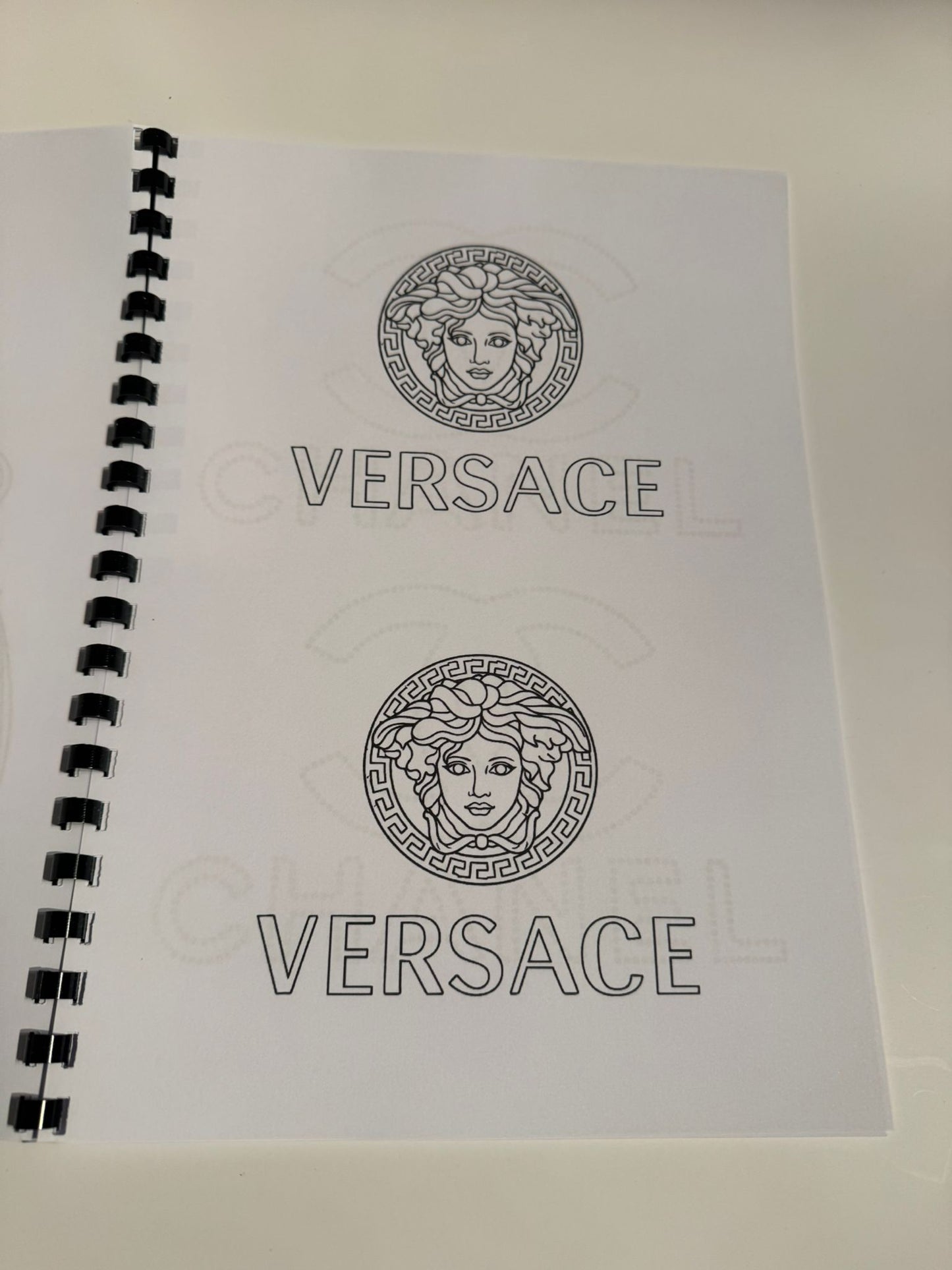 Designer Bags & Logo's Colouring Book