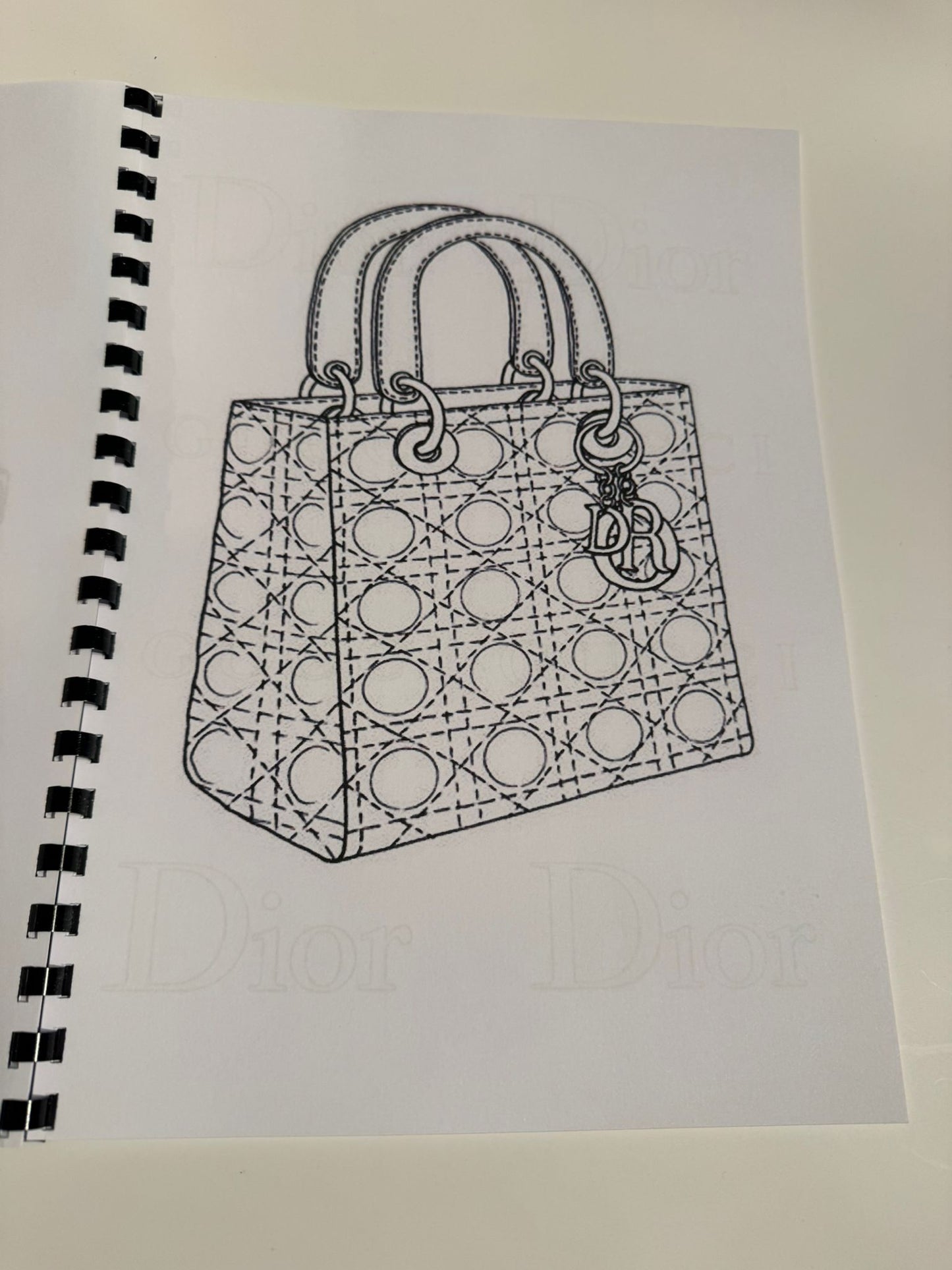 Designer Bags & Logo's Colouring Book