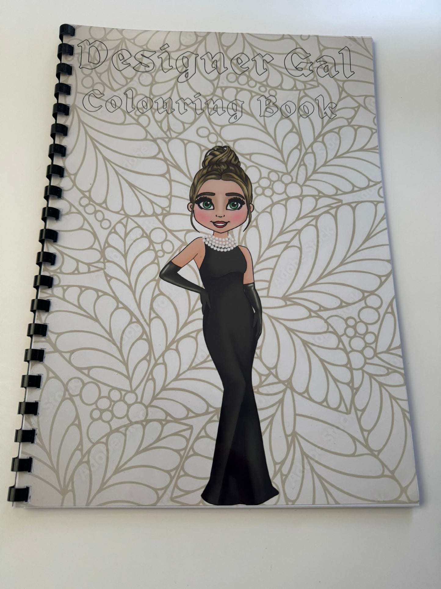 Designer Gal Colouring Book
