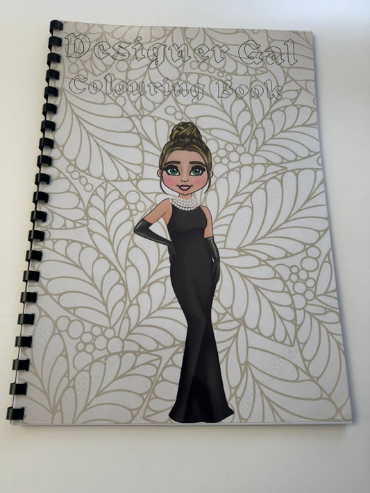 Designer Gal Colouring Book