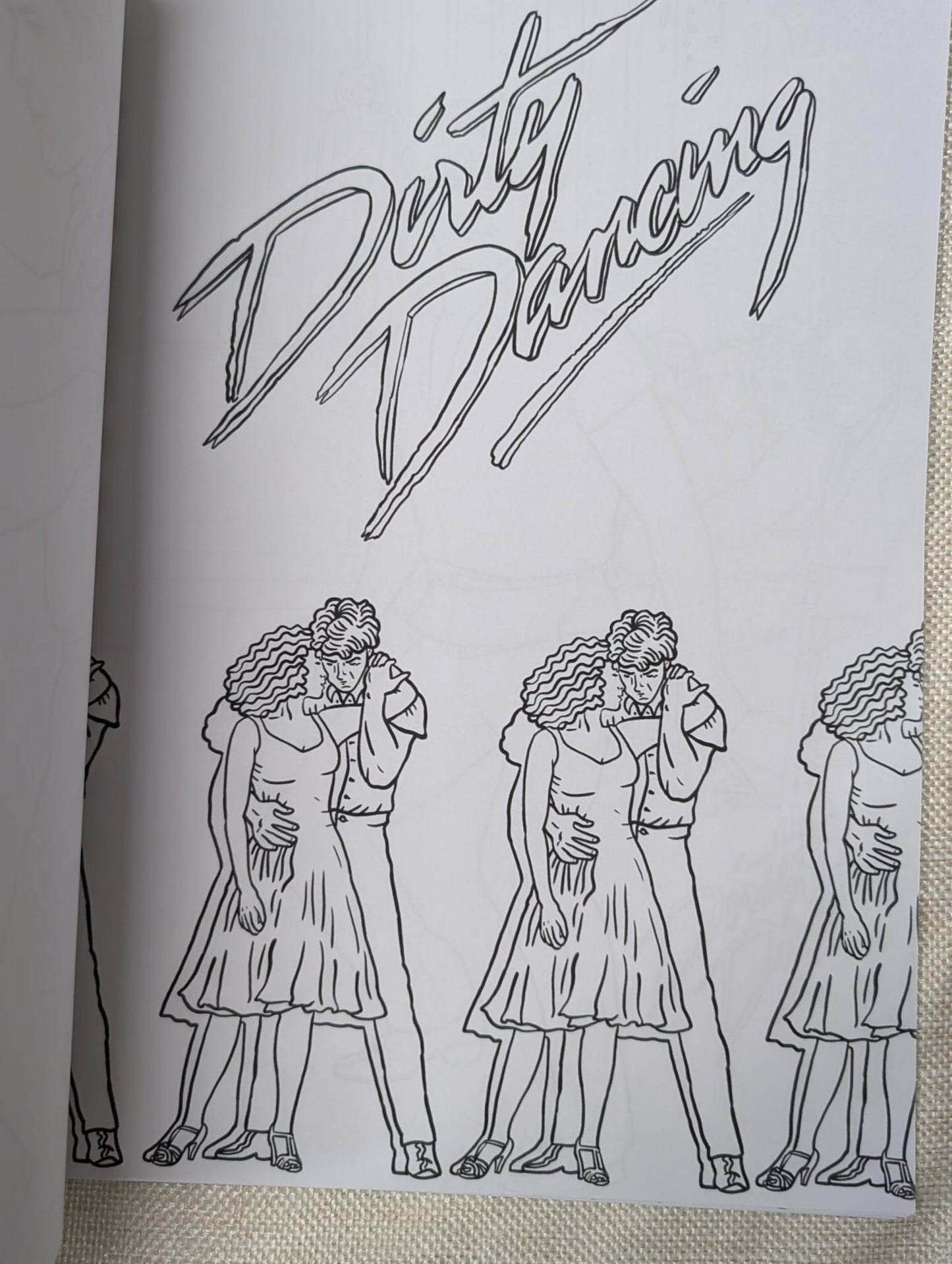 Dirty Dancing Colouring Book