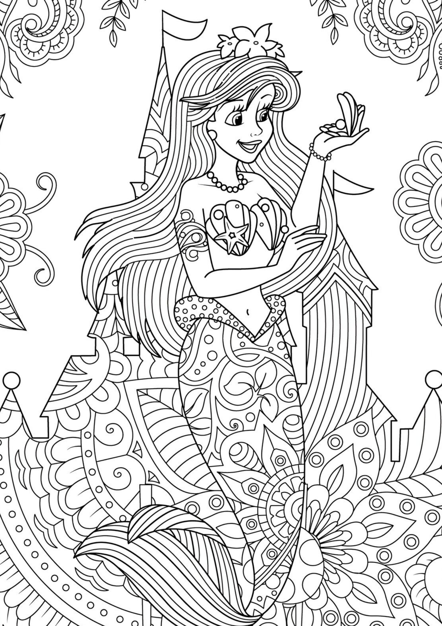 Disney Adult Colouring Book