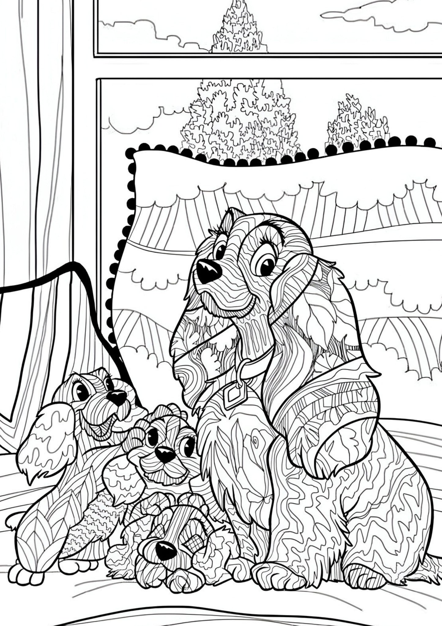 Disney Adult Colouring Book