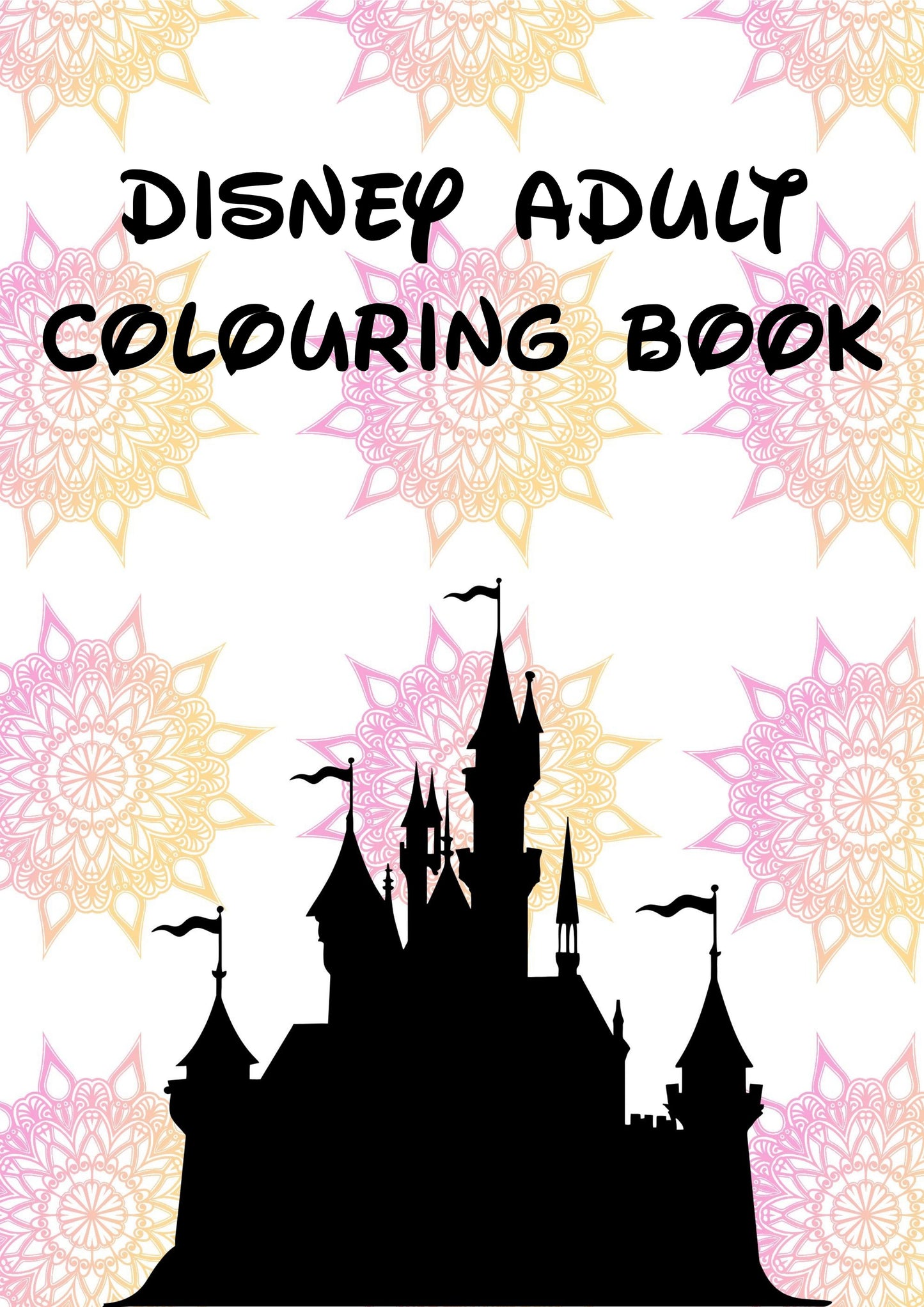 Disney Adult Colouring Book