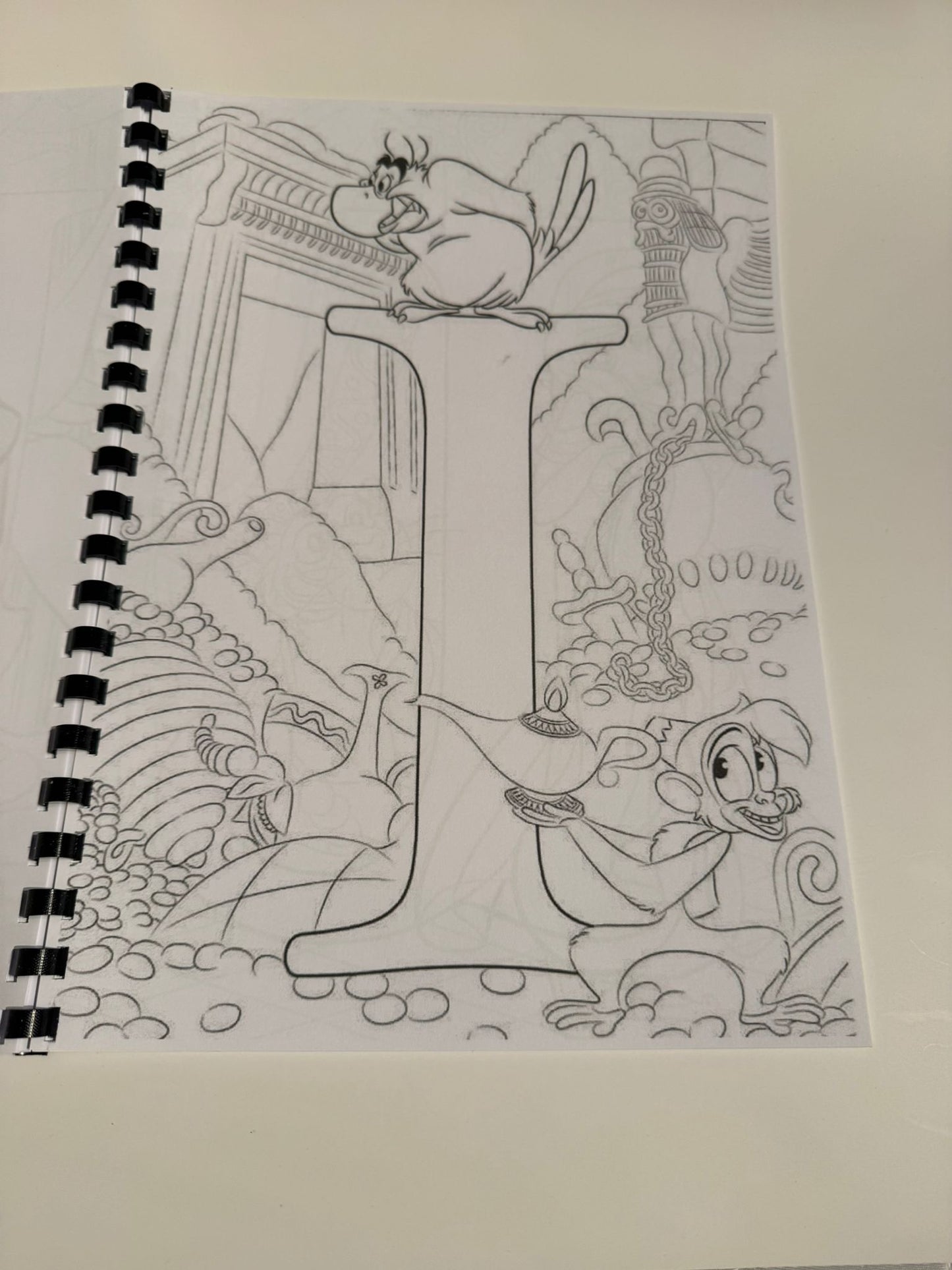 Disney Alphabet Colouring Book