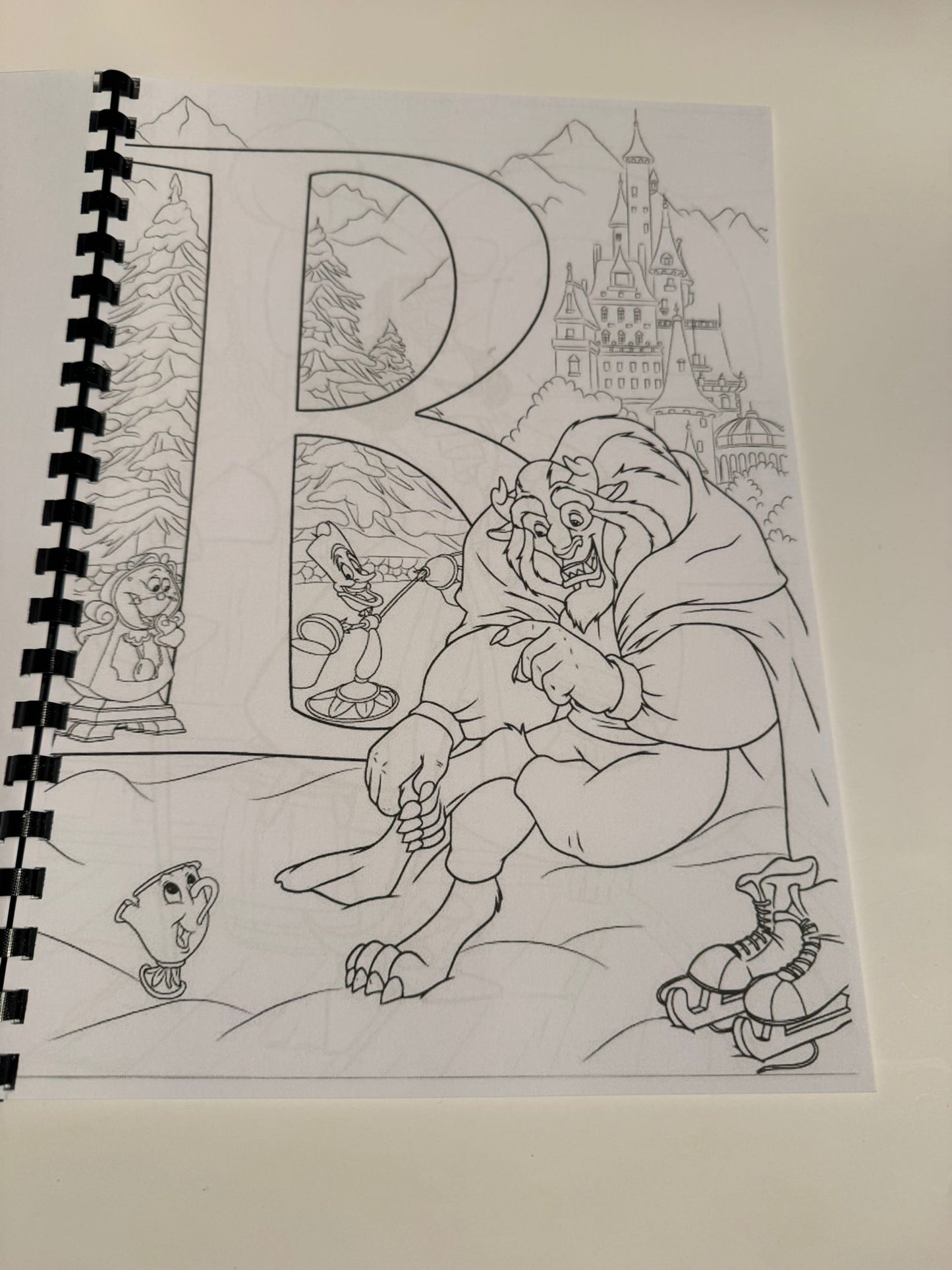 Disney Alphabet Colouring Book