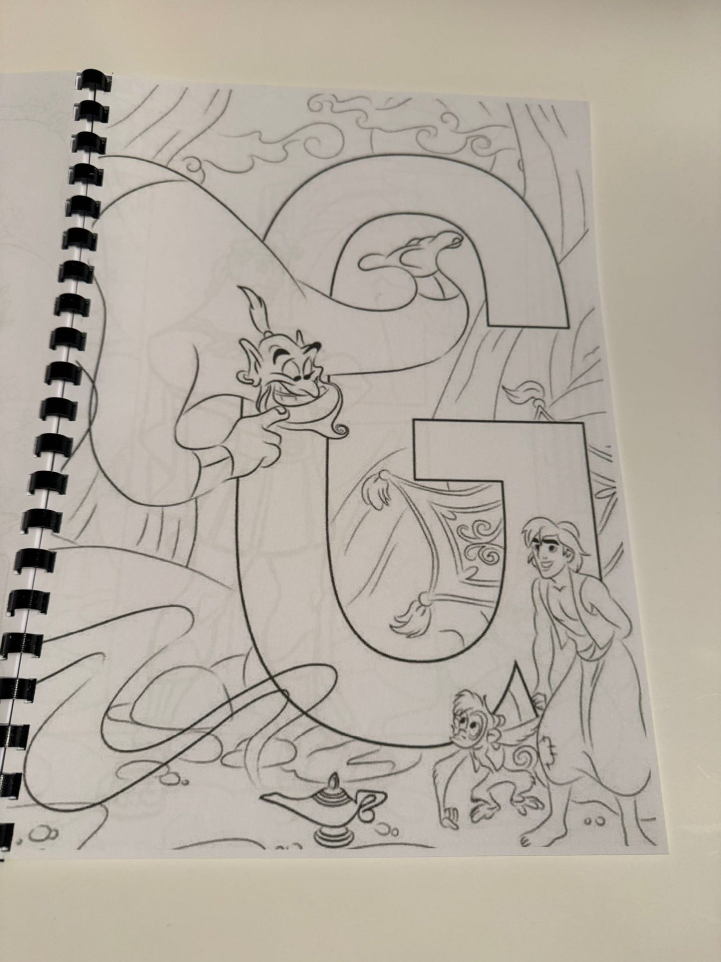 Disney Alphabet Colouring Book