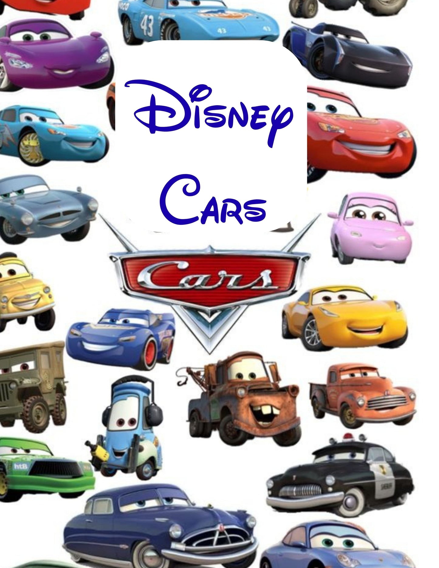 Disney Cars Colouring Book