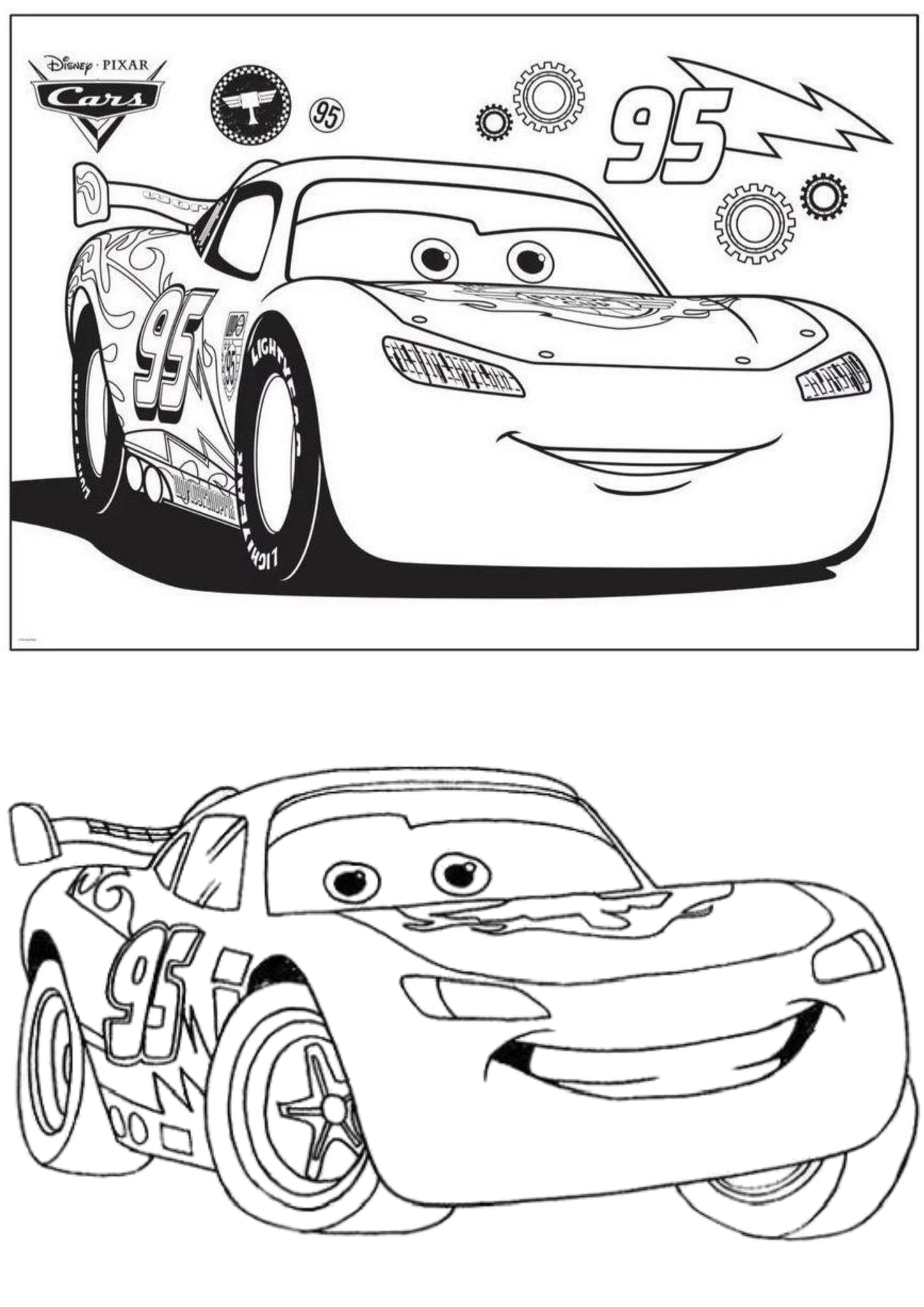 Disney Cars Colouring Book