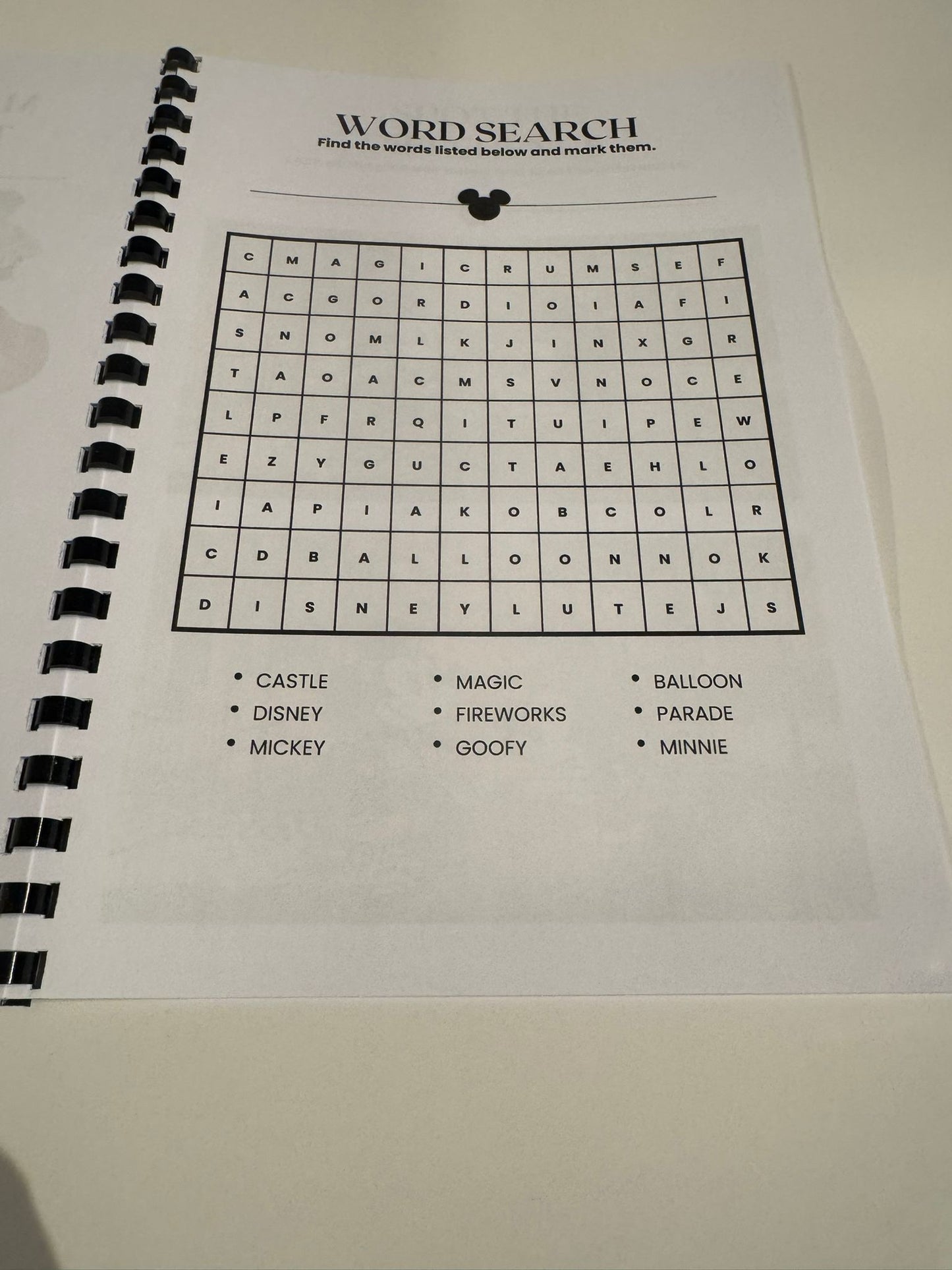 Disneyland Colouring Book