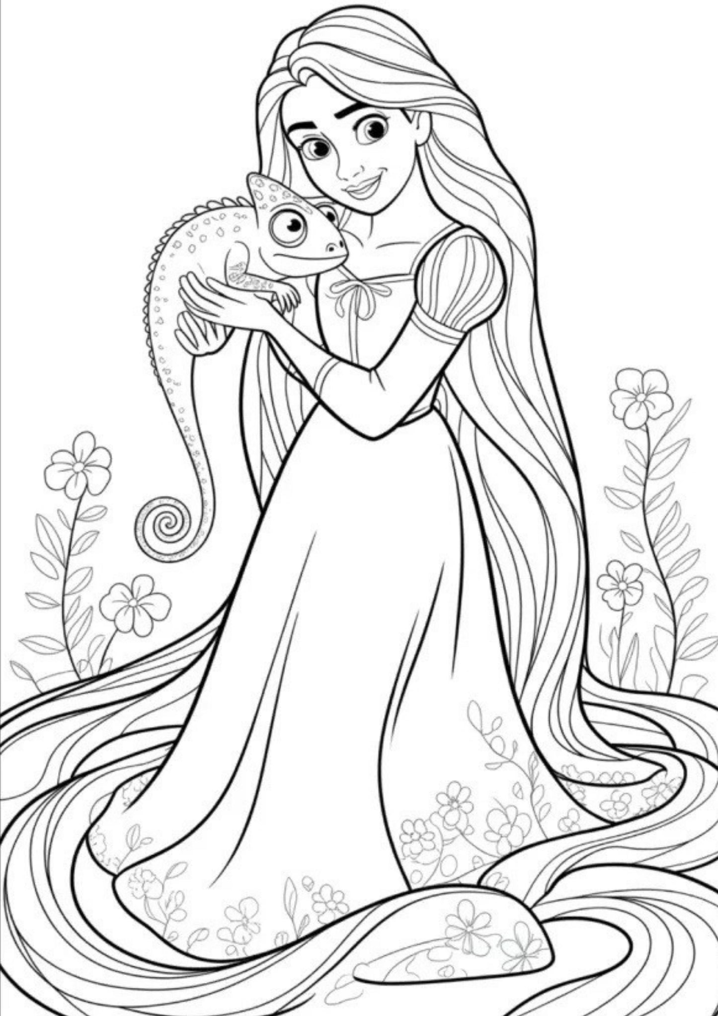 Disney Princess Colouring Book