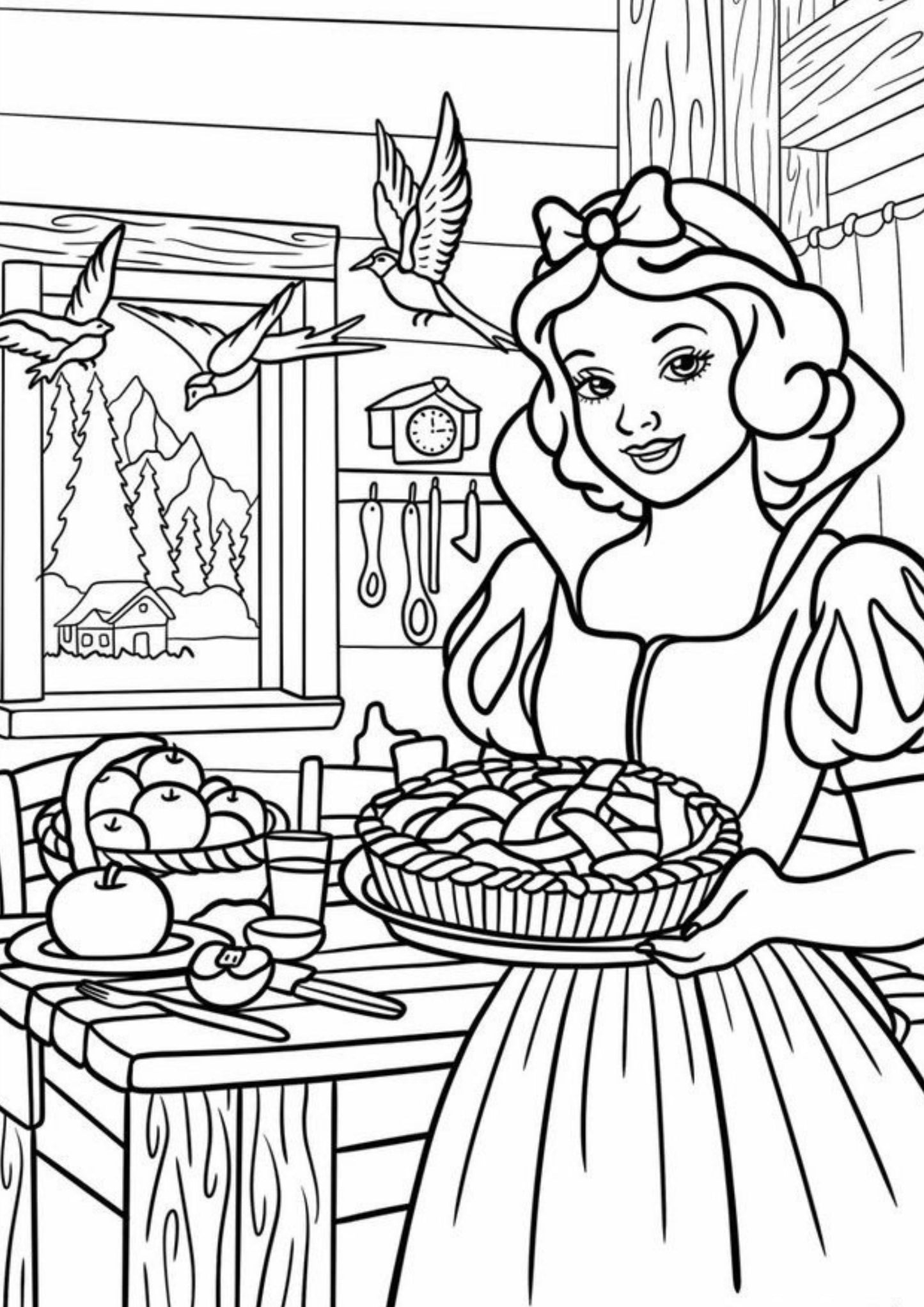 Disney Princess Colouring Book