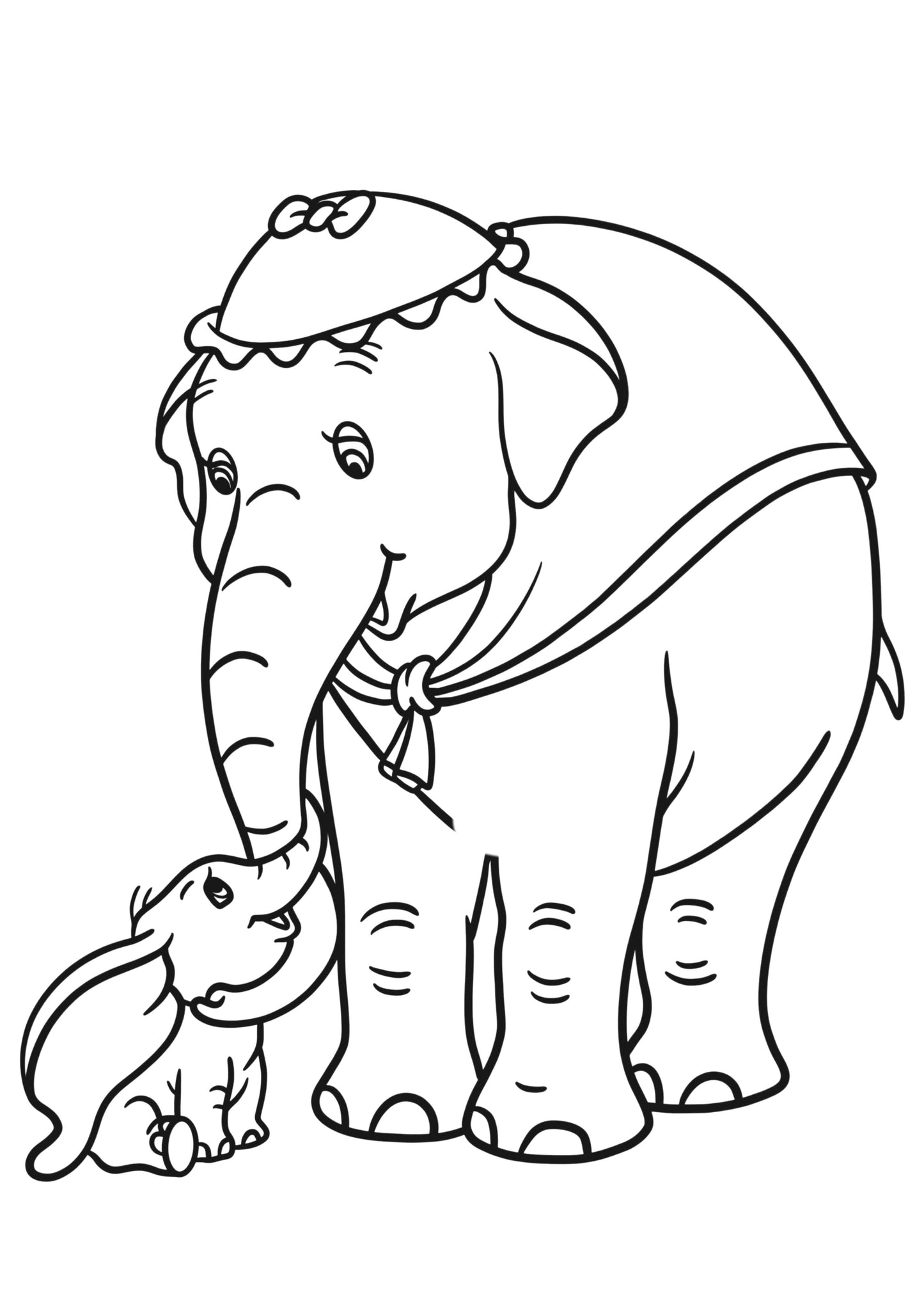 Dumbo Colouring Book