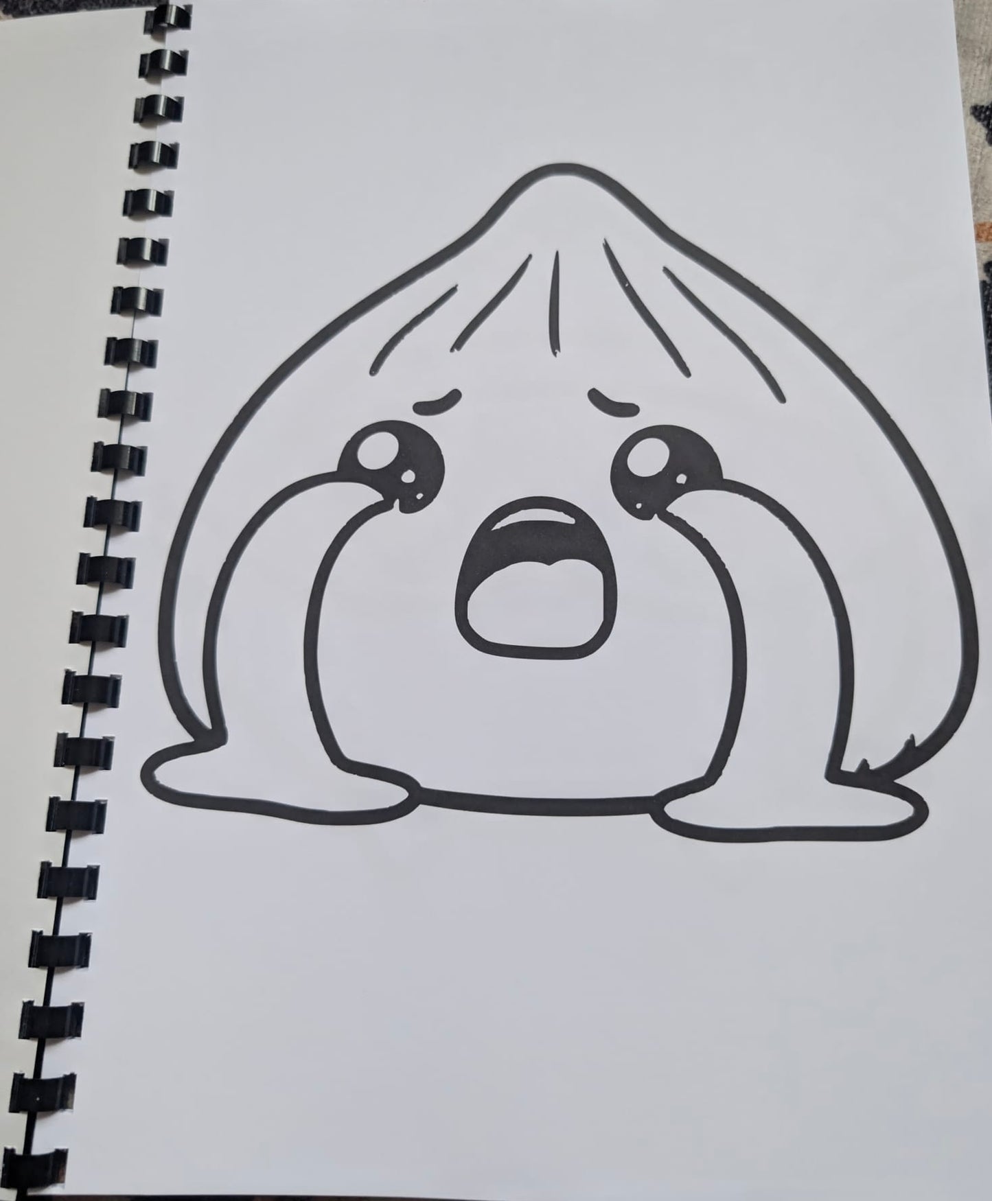 Kawaii Dumplings Colouring Book