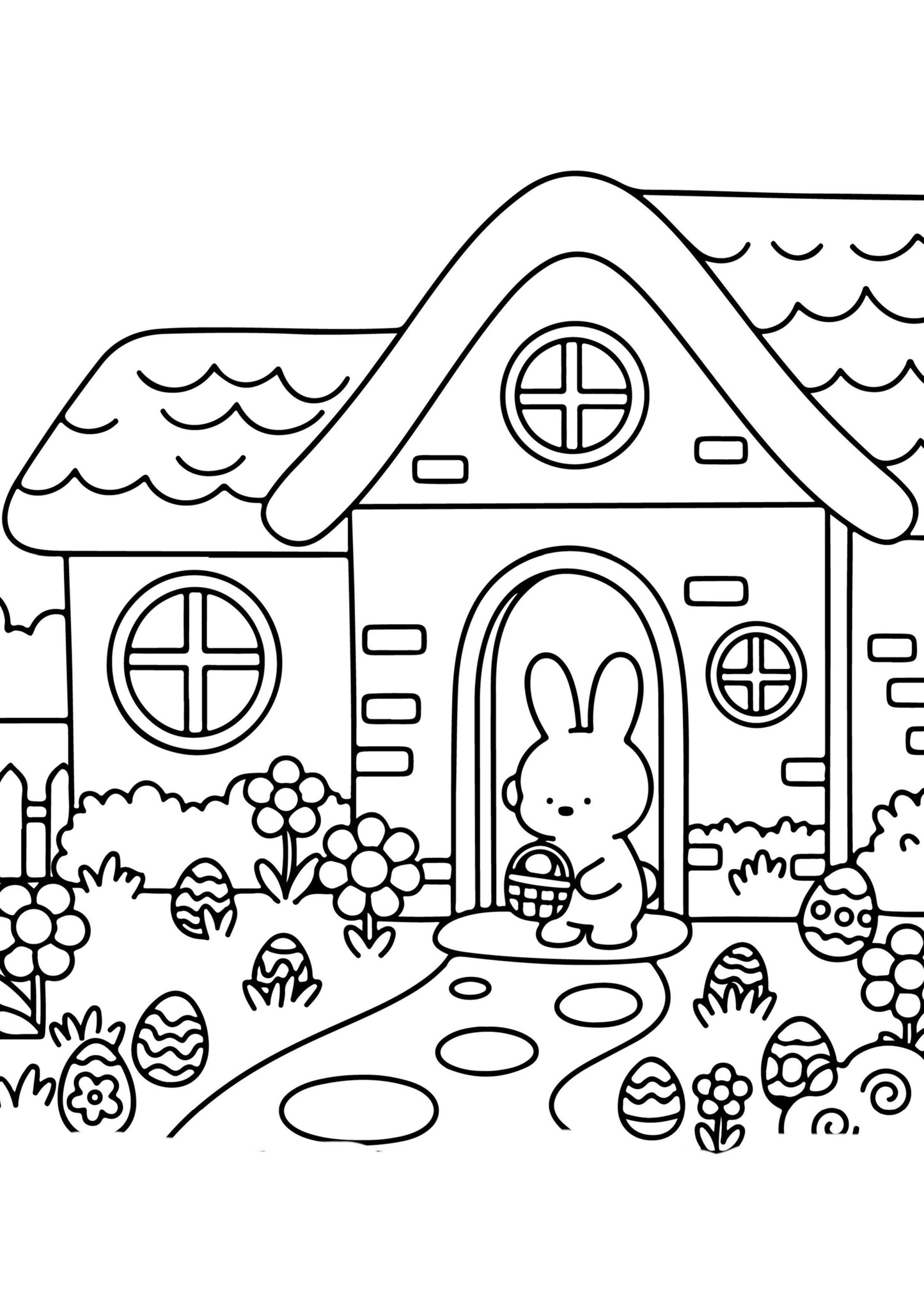 Easter Cosy Colouring Book