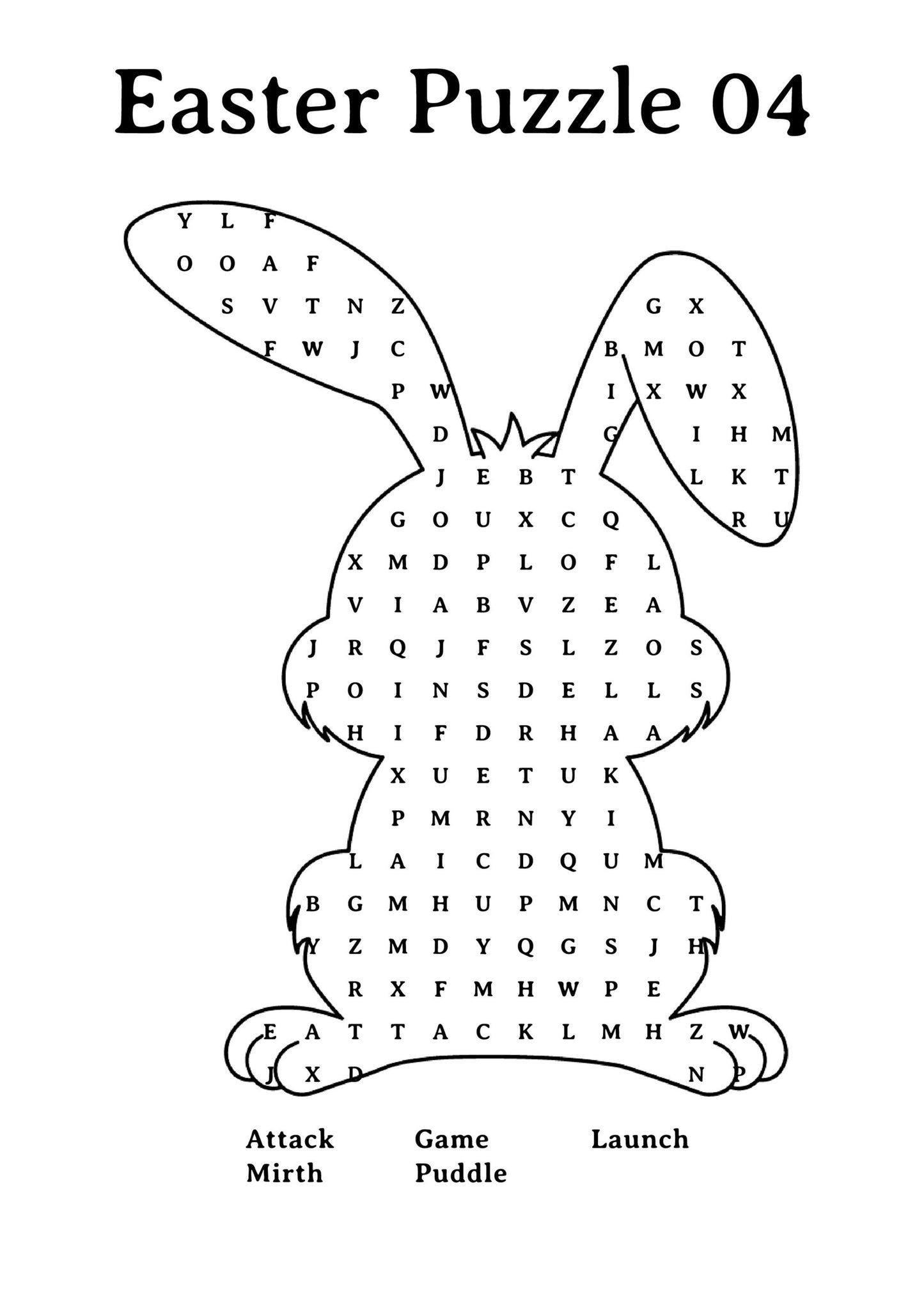 Easter Wordsearch (1)