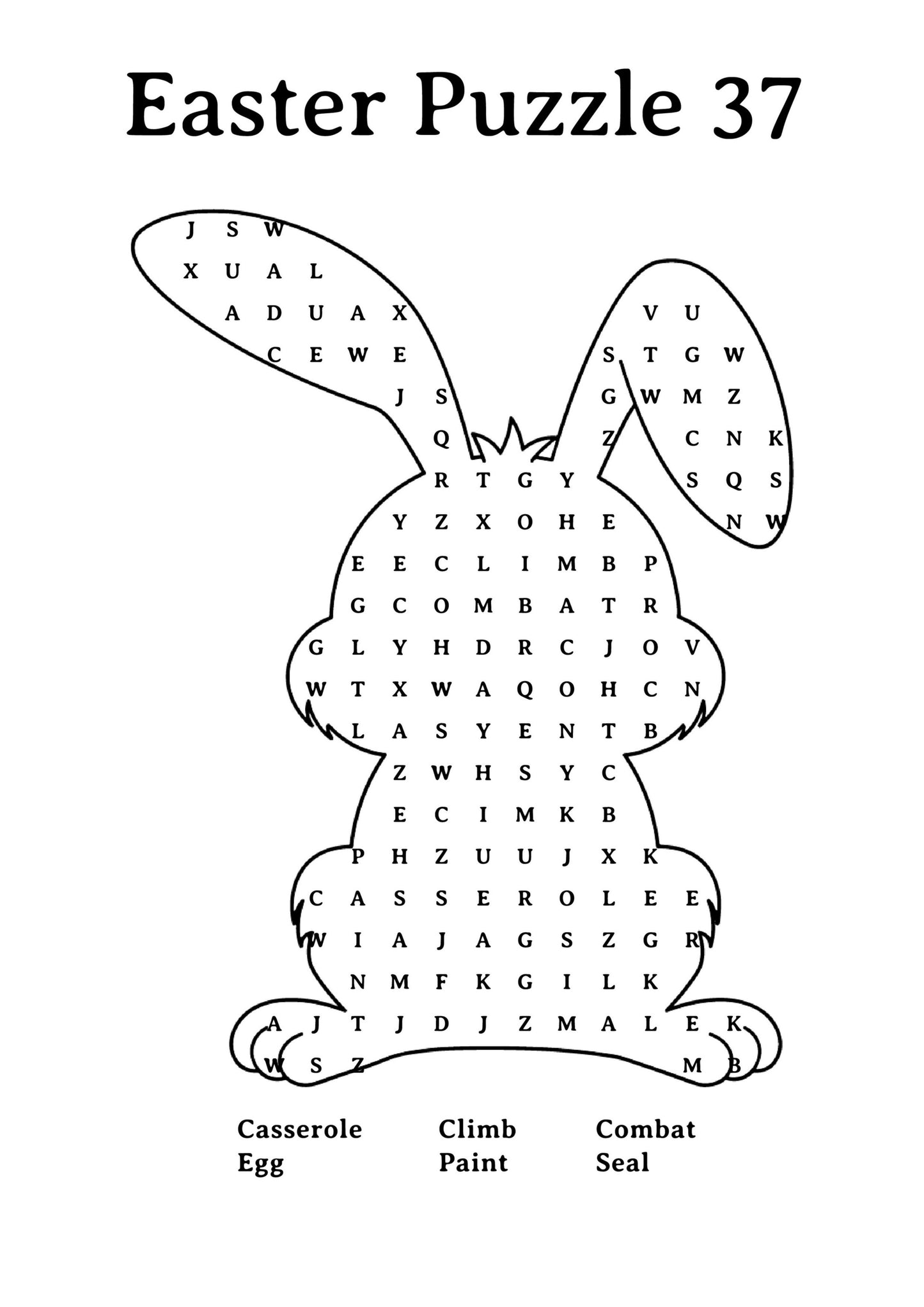 Easter Wordsearch (2)