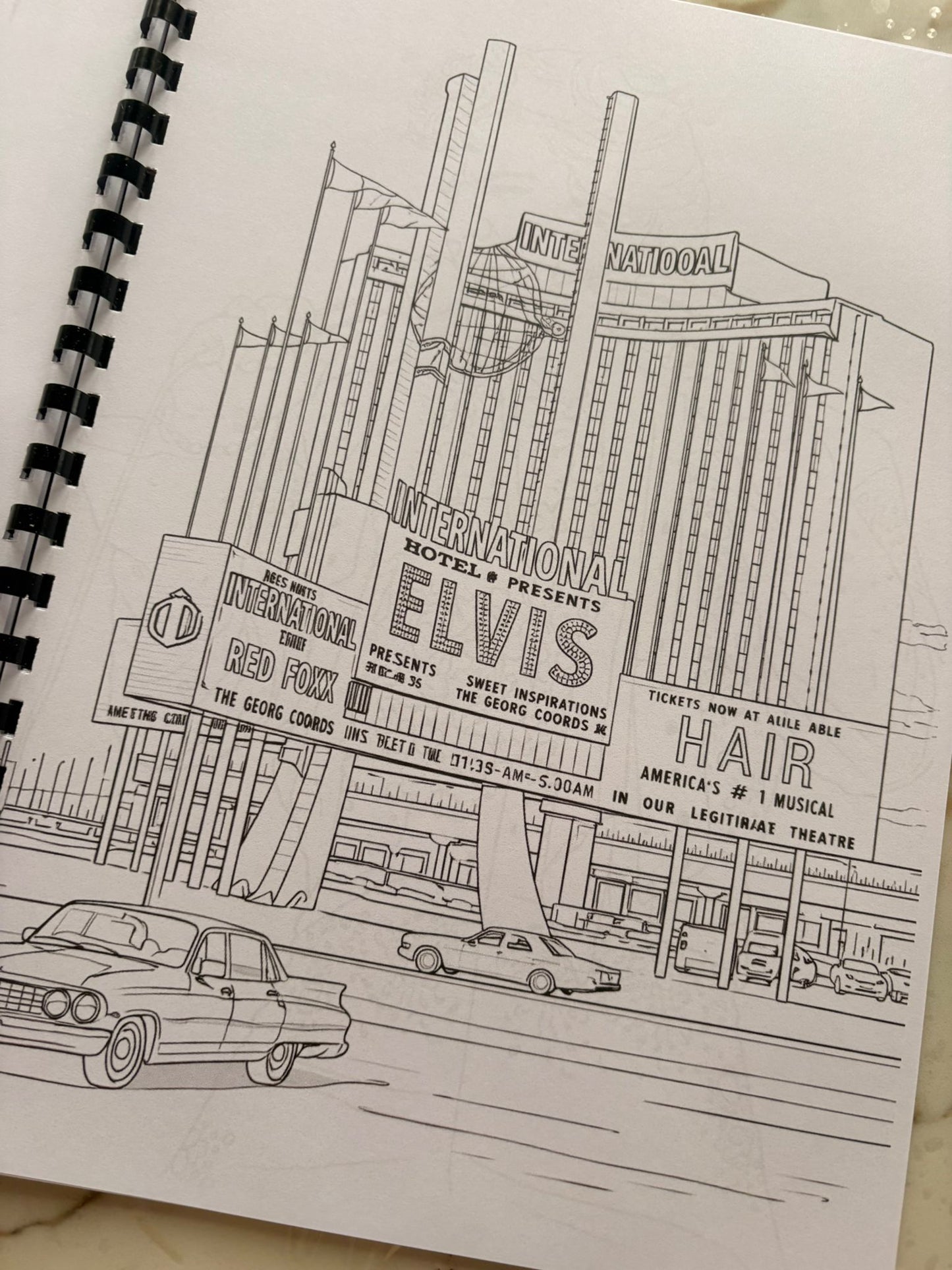 Elvis Colouring Book