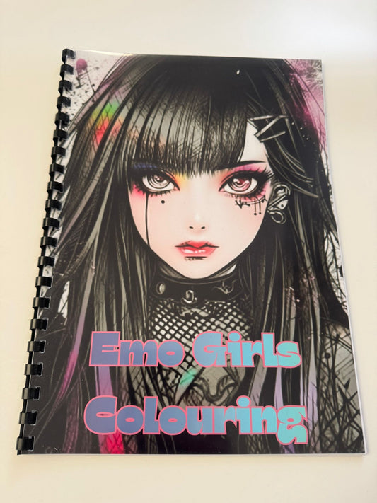 Emo Colouring Book