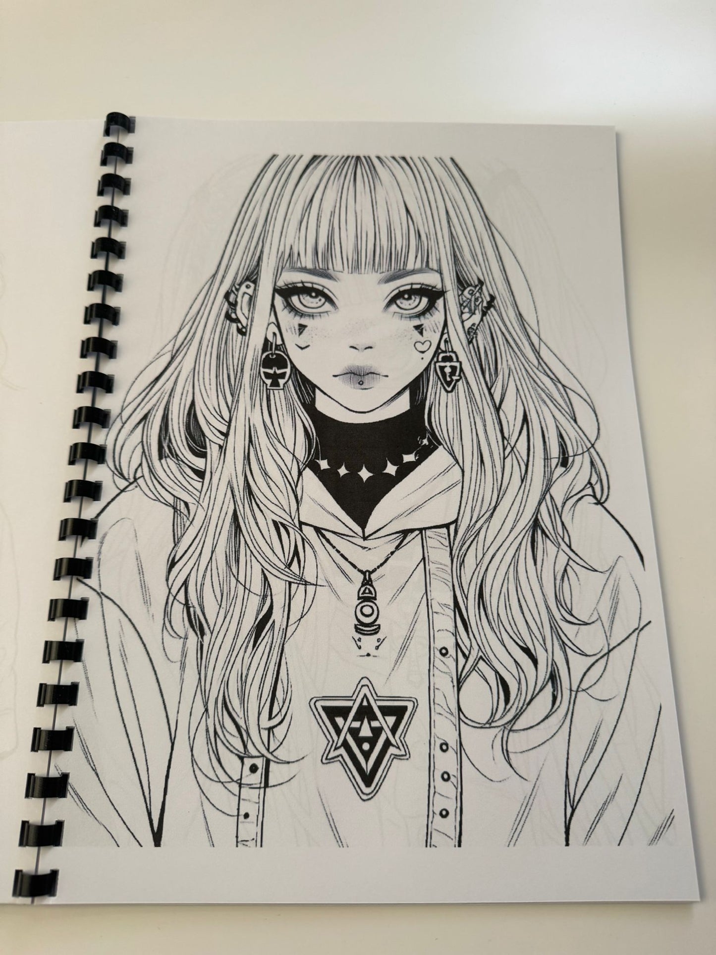Emo Colouring Book