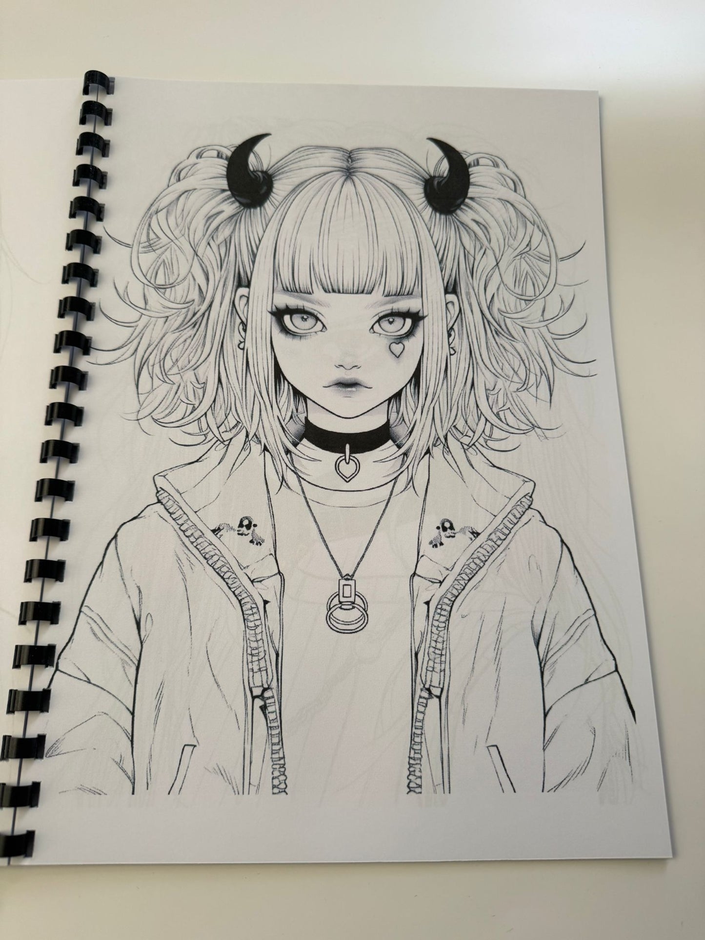 Emo Colouring Book