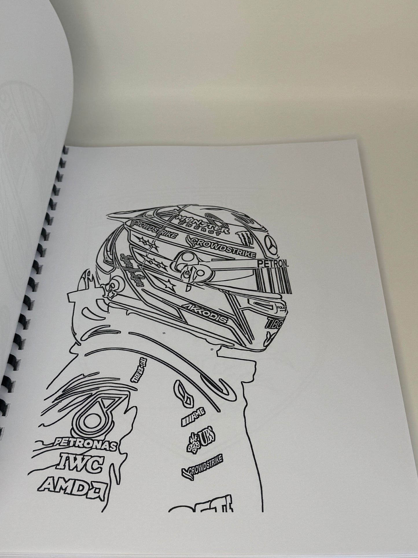 F1 (2) Colouring Book